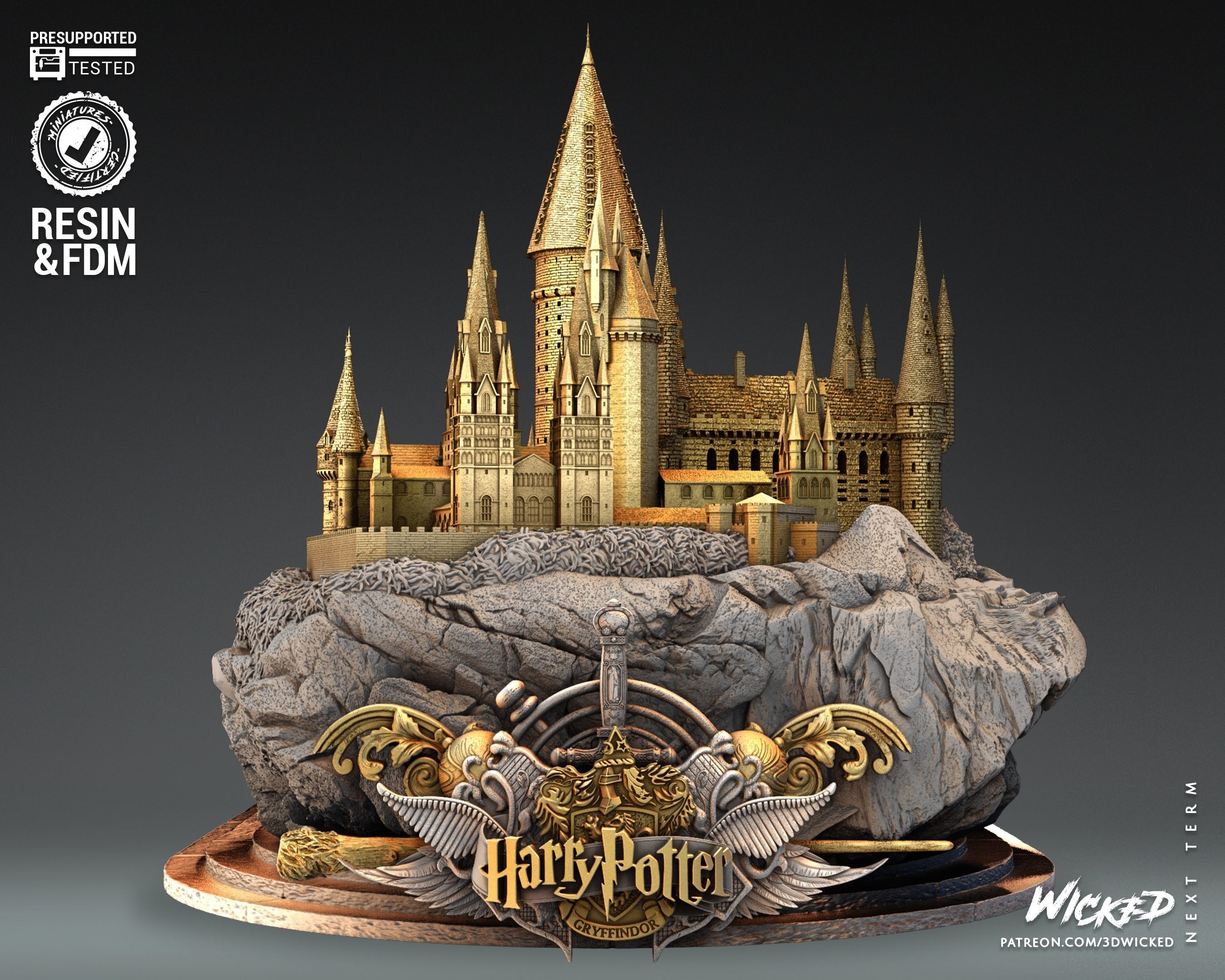 Harry Potter Swag 10 Models Tested for 3D printing 3D print model_1