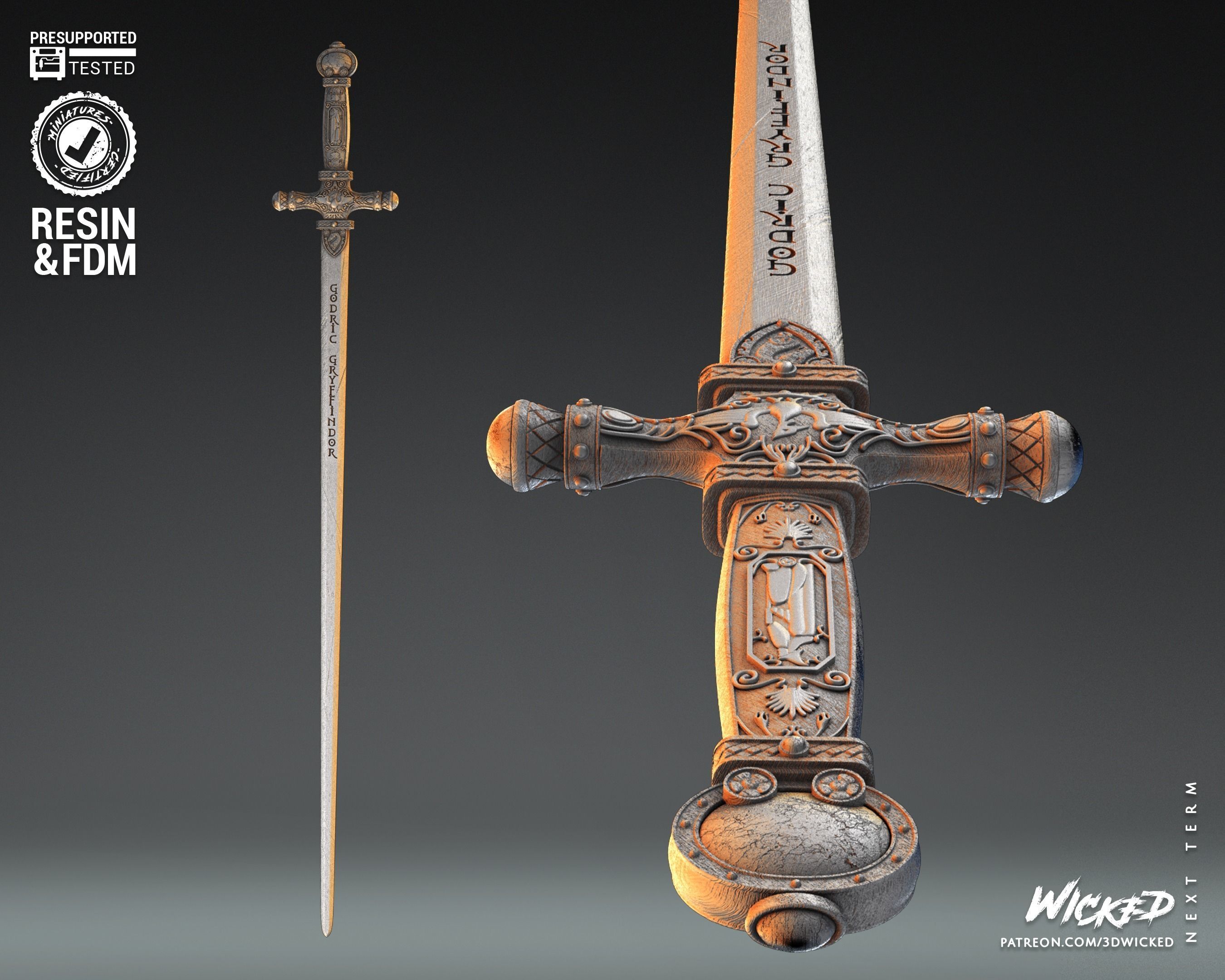 Harry Potter Swag 10 Models Tested for 3D printing 3D print model_7