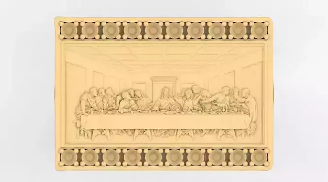 The last supper ring anillo de la ultim cena