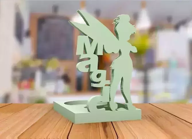 Tinkerbell Candle Holder 