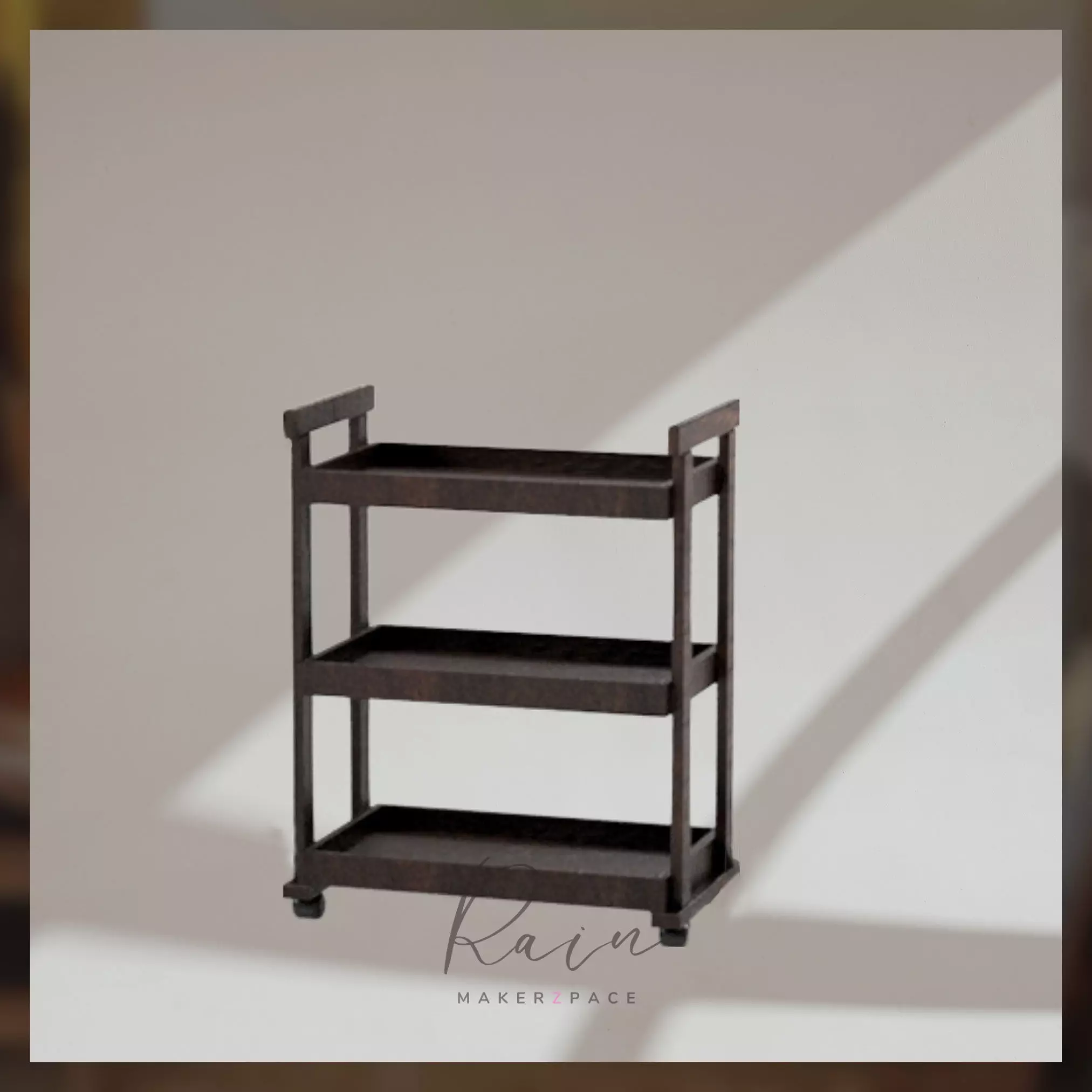 Studio Taboret Miniature Furniture for Mini Art Studio 3D print model