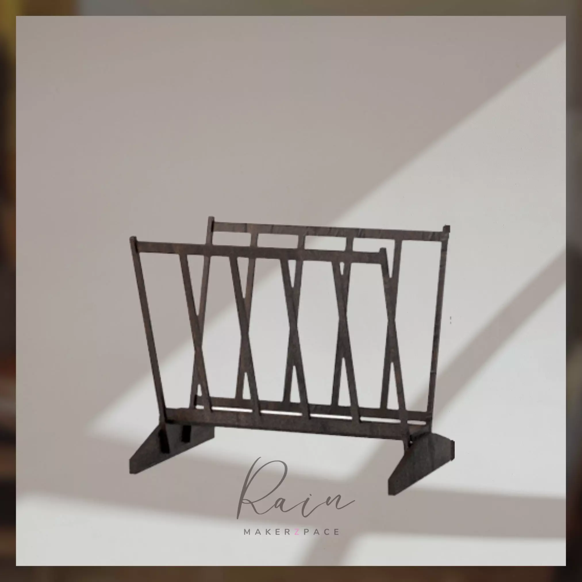 Print Rack Miniature Furniture for Mini Art Studio 3D print model