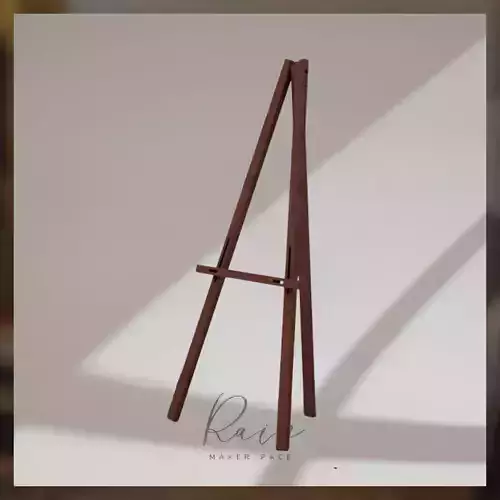 Art Easel Indoor Us Miniature Furniture for Mini Art Studio  3D print model