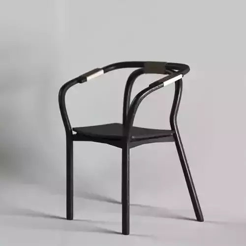 Noir Anna Chair 3d model