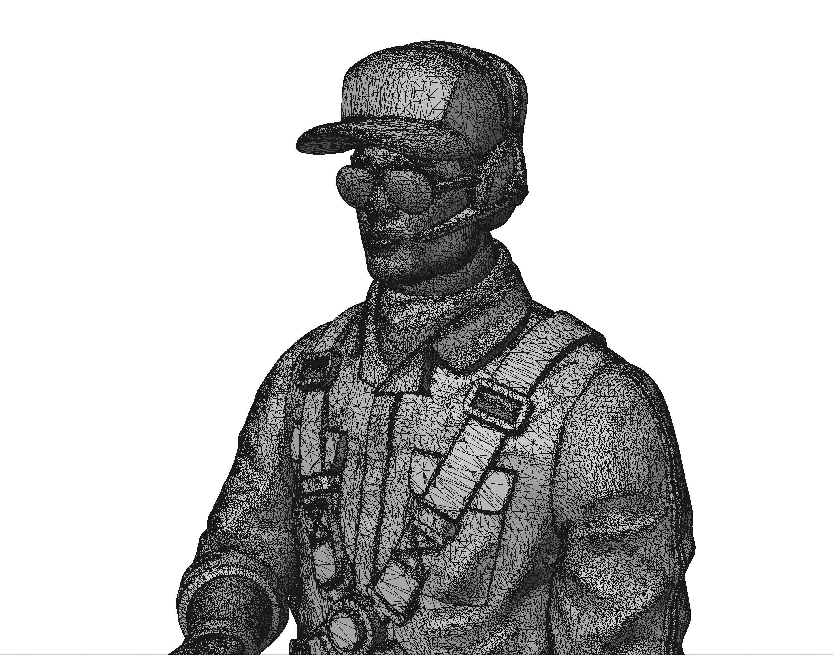 Helicopter Sky Worker 3D print model_8