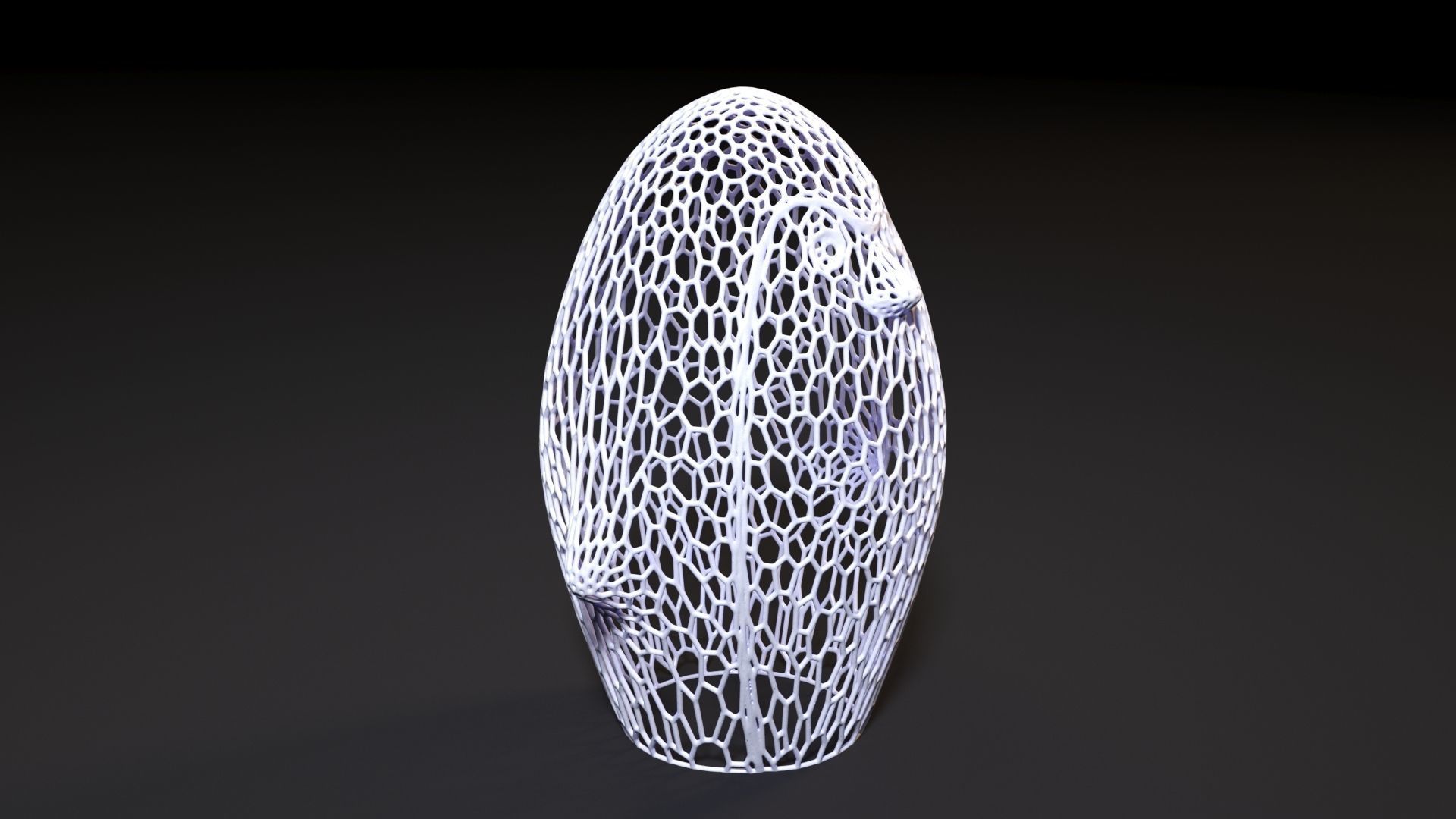 Penguin figurine 3D print model_7