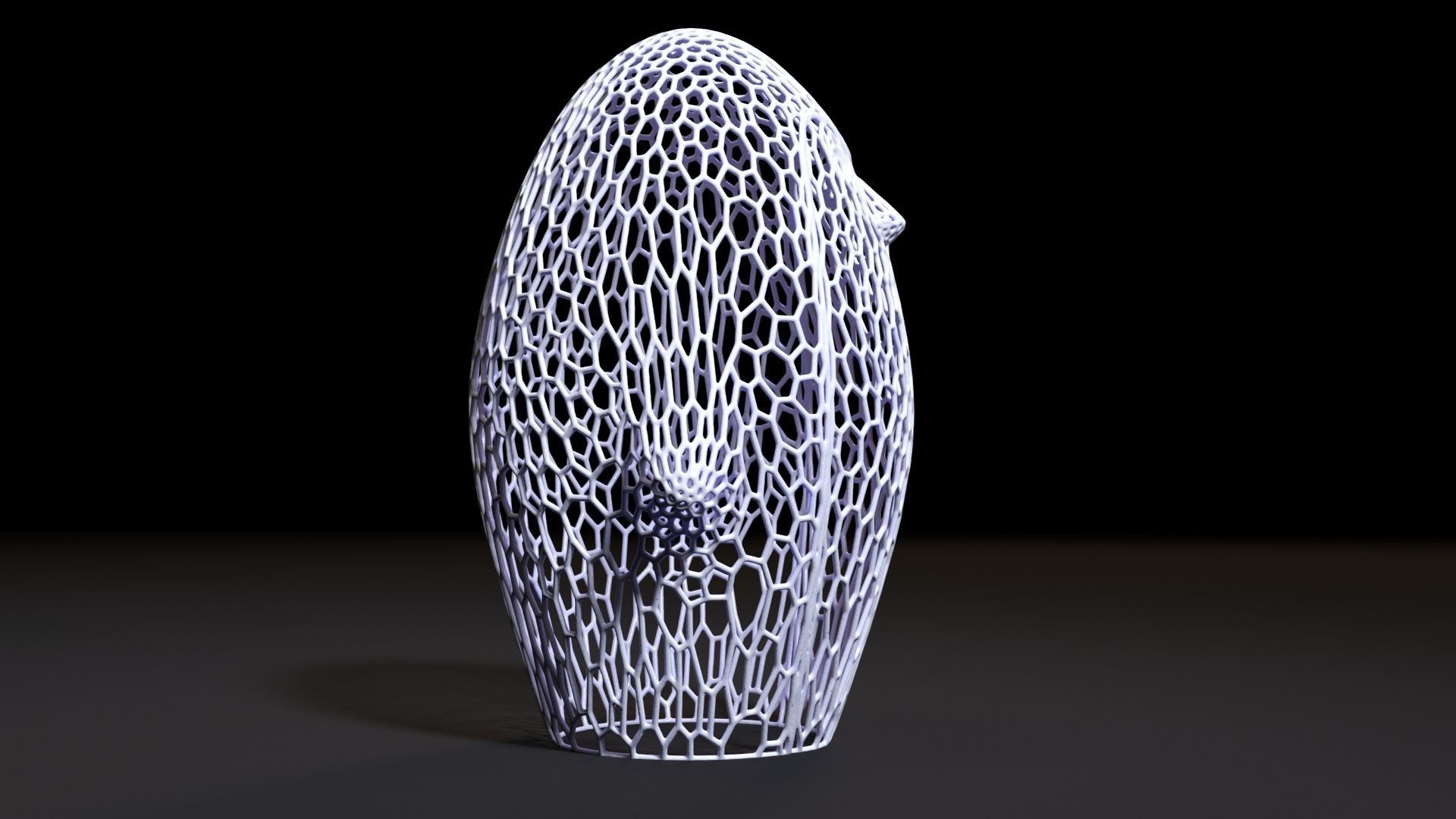 Penguin figurine 3D print model_6