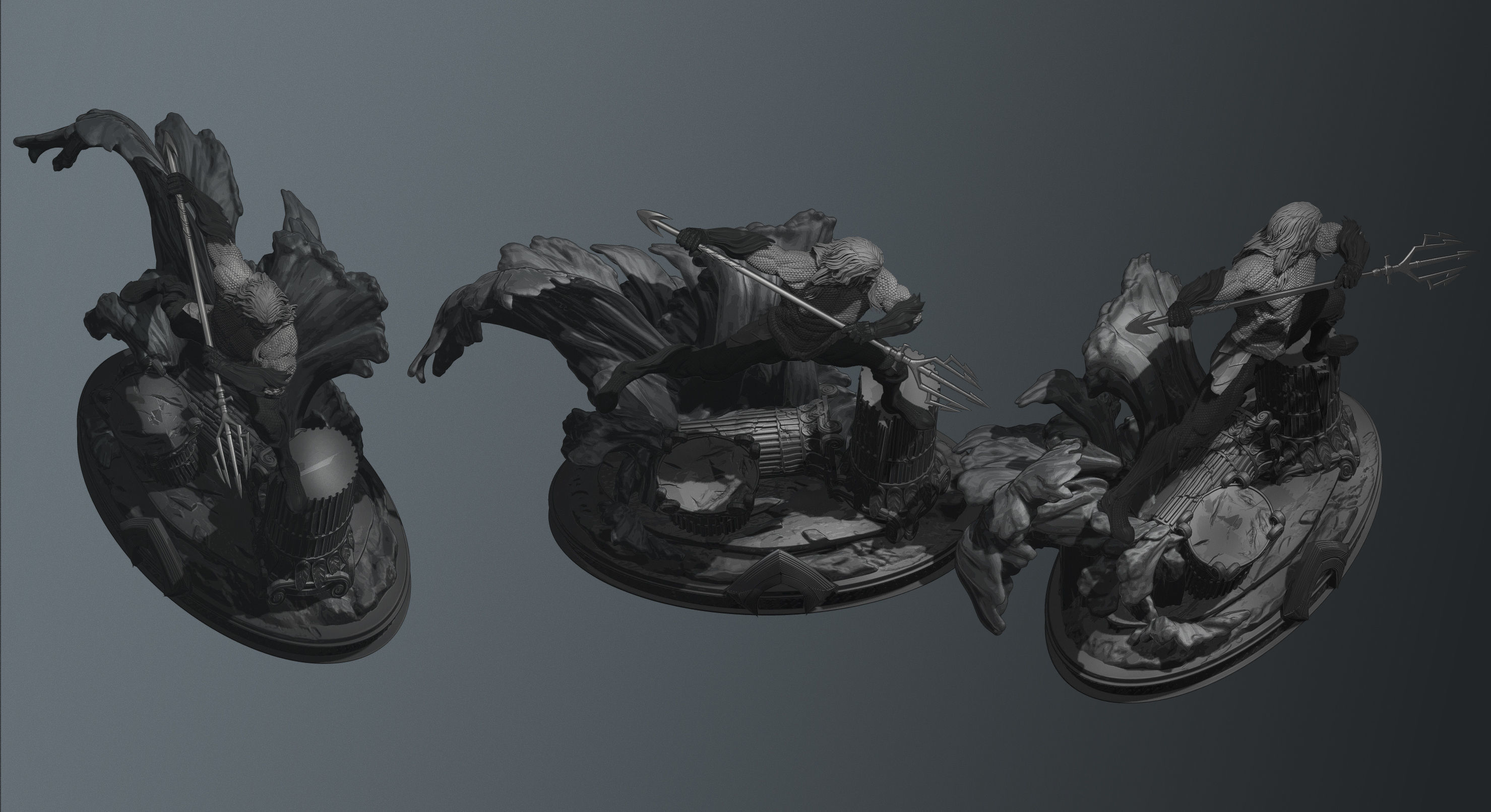 AQUAMAN 3D print model_18