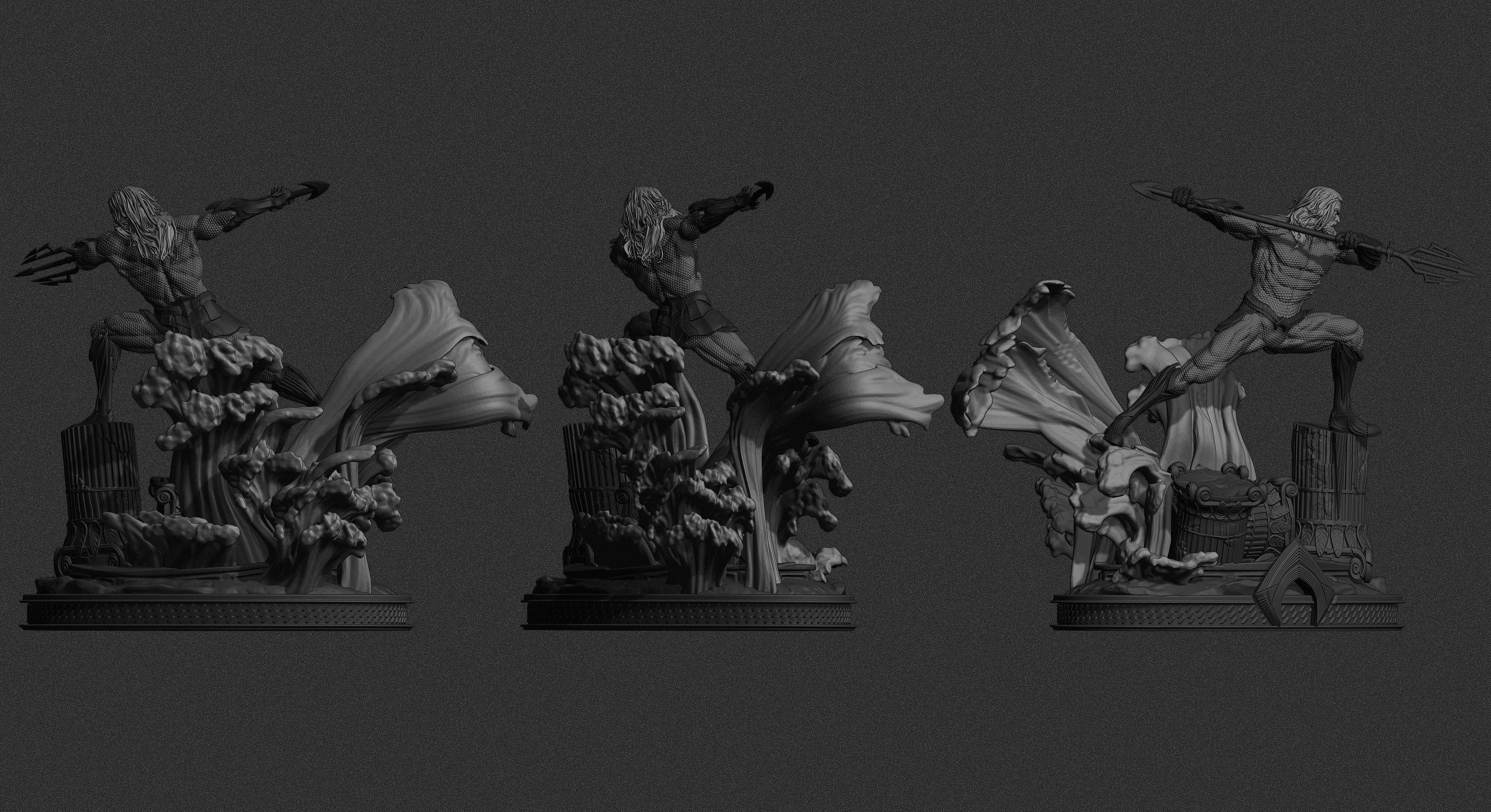 AQUAMAN 3D print model_15