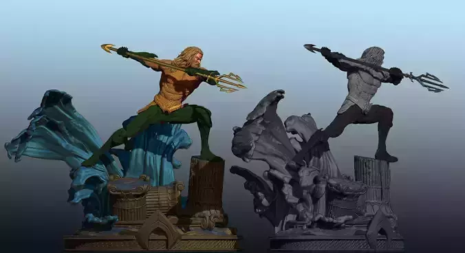AQUAMAN 3D print model