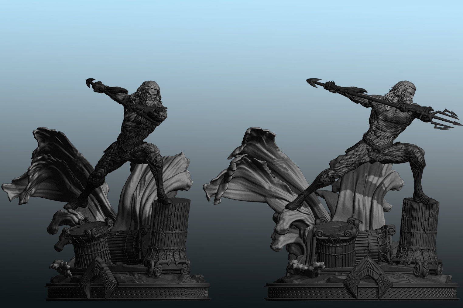 AQUAMAN 3D print model_8