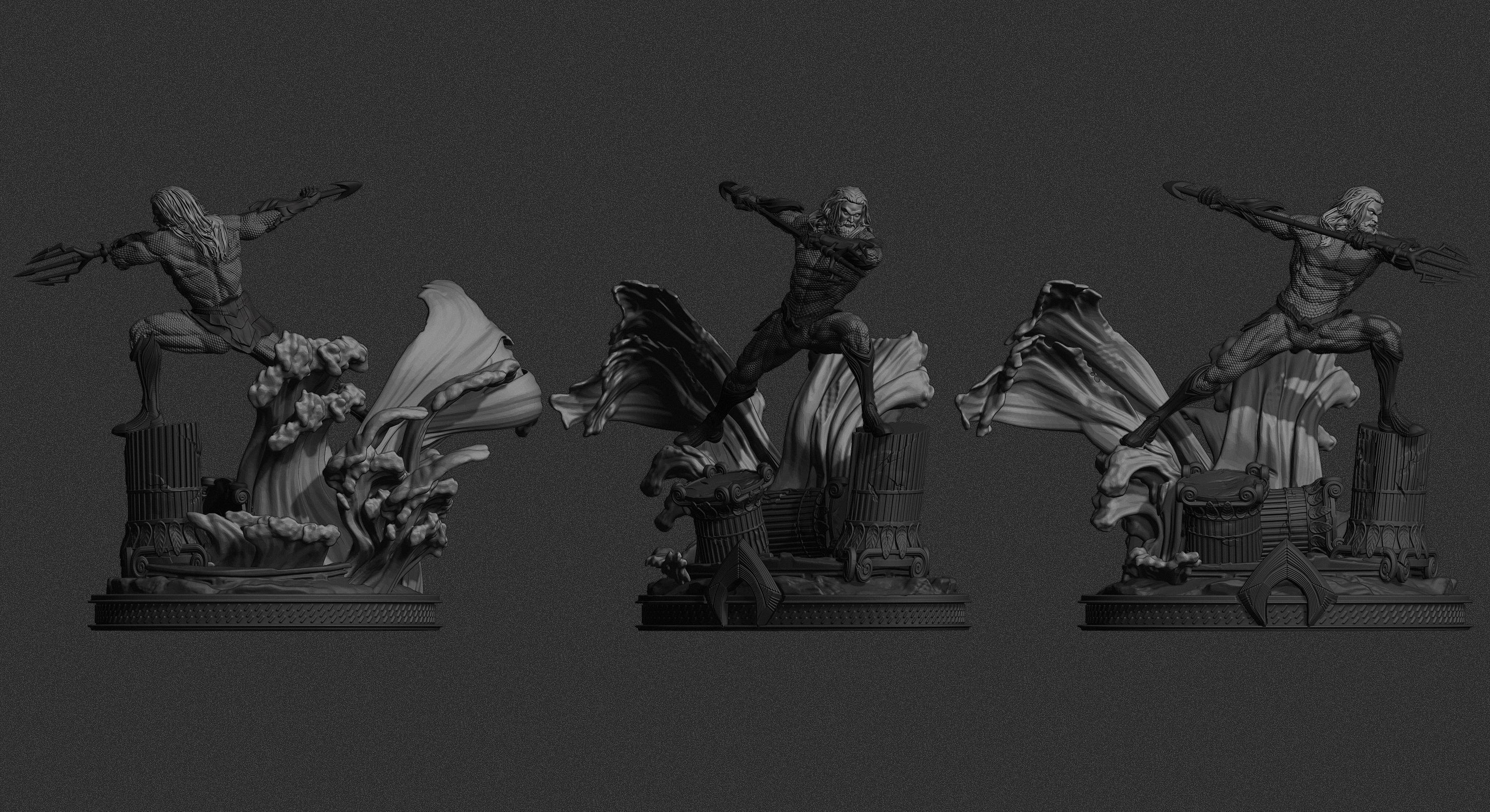 AQUAMAN 3D print model_14