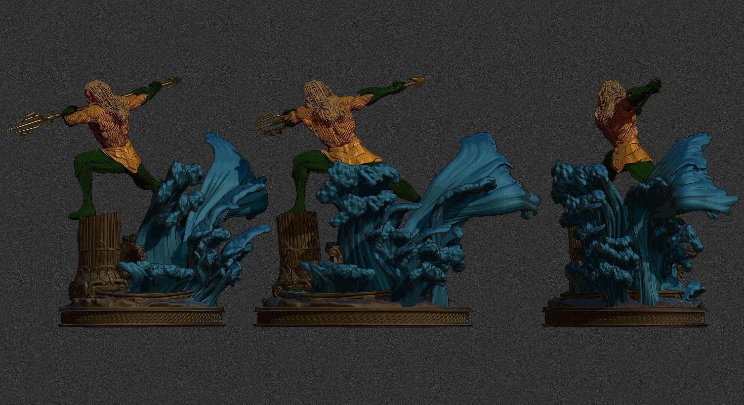 AQUAMAN 3D print model_16