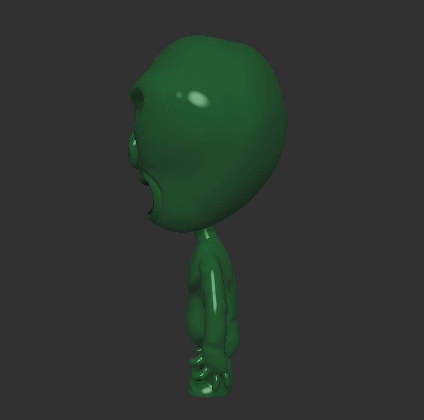 BENITO  NEW MONSTER FROM GARTEN OF BANBAN  FAN ART  3D print model_3