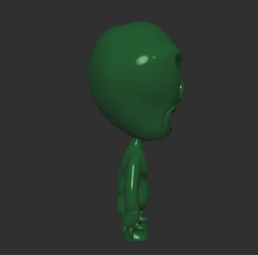 BENITO  NEW MONSTER FROM GARTEN OF BANBAN  FAN ART  3D print model_2