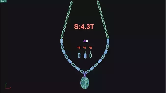 Necklace Snack 3D print model