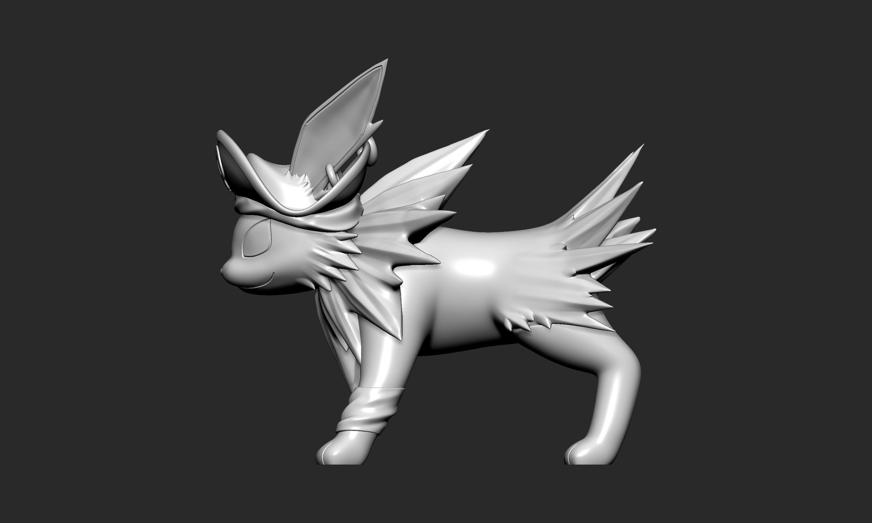 Pokemon - Pirate Jolteon Halloween 3D print model_7