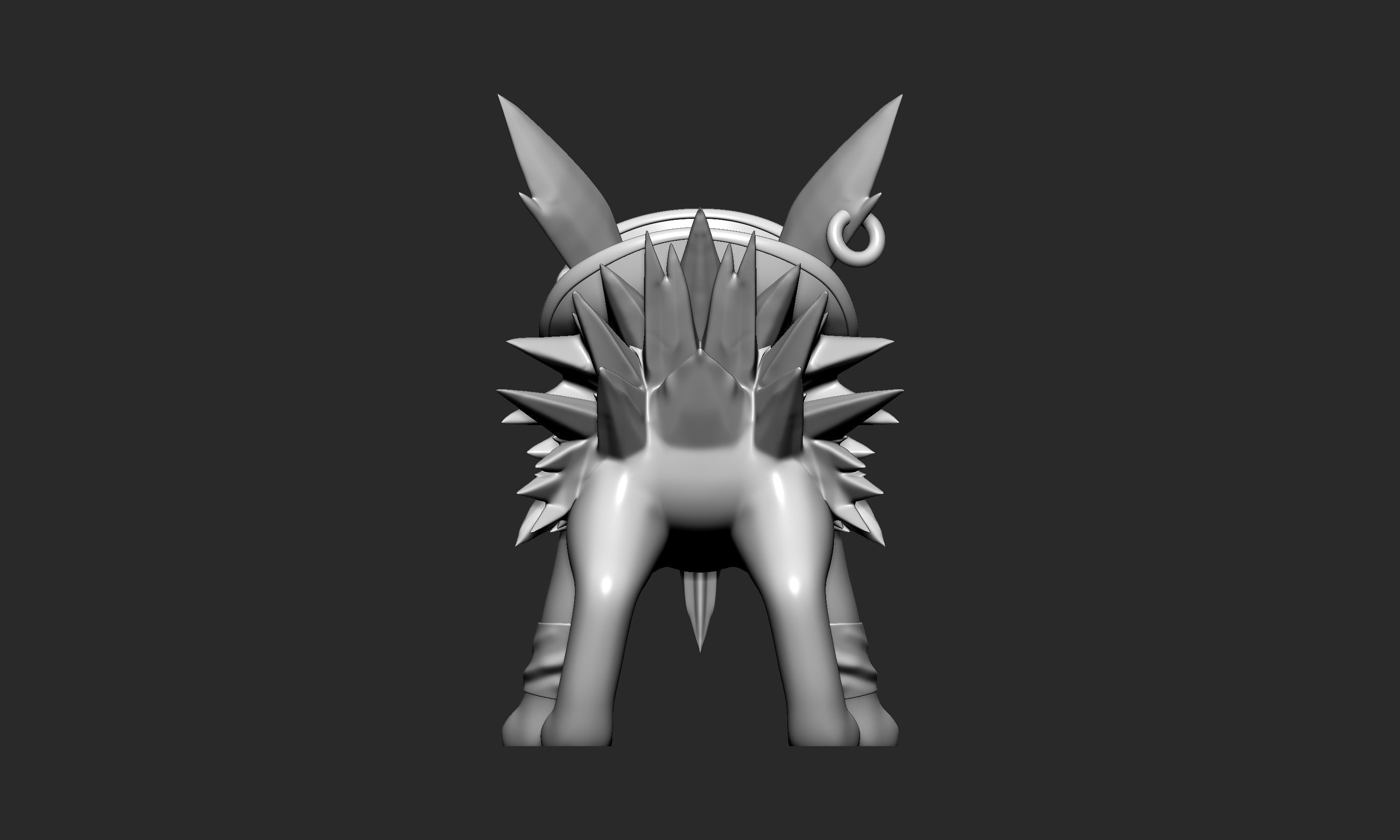 Pokemon - Pirate Jolteon Halloween 3D print model_6