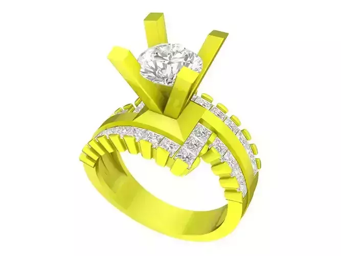 6949 Fashion Diamond Women ring