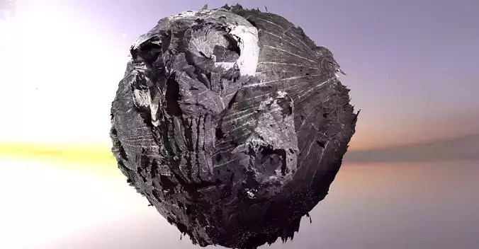 Nordor Dark Moon sculpture