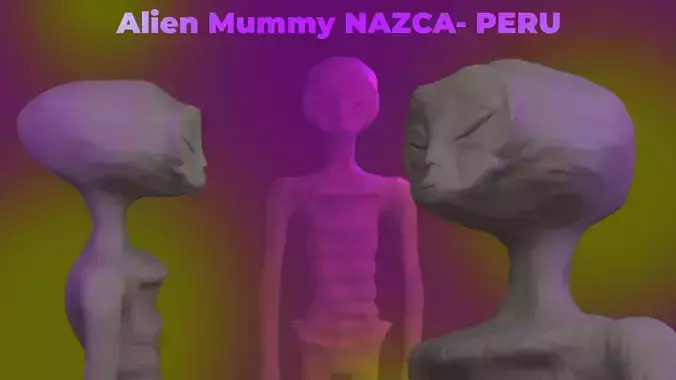 Alien mumy NAZCA- PERU