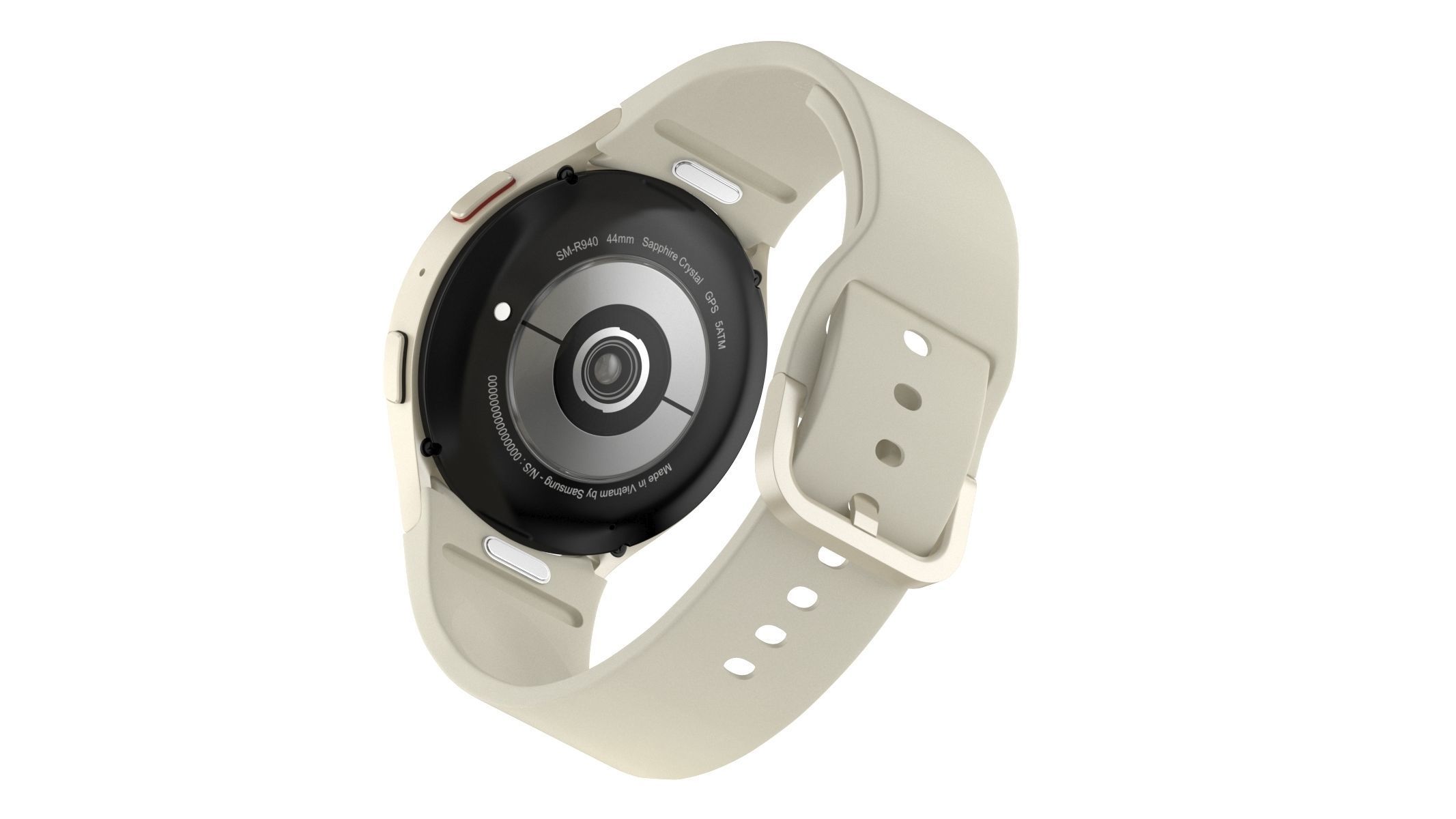 Samsung Galaxy Watch 6 Gold  3D model_4