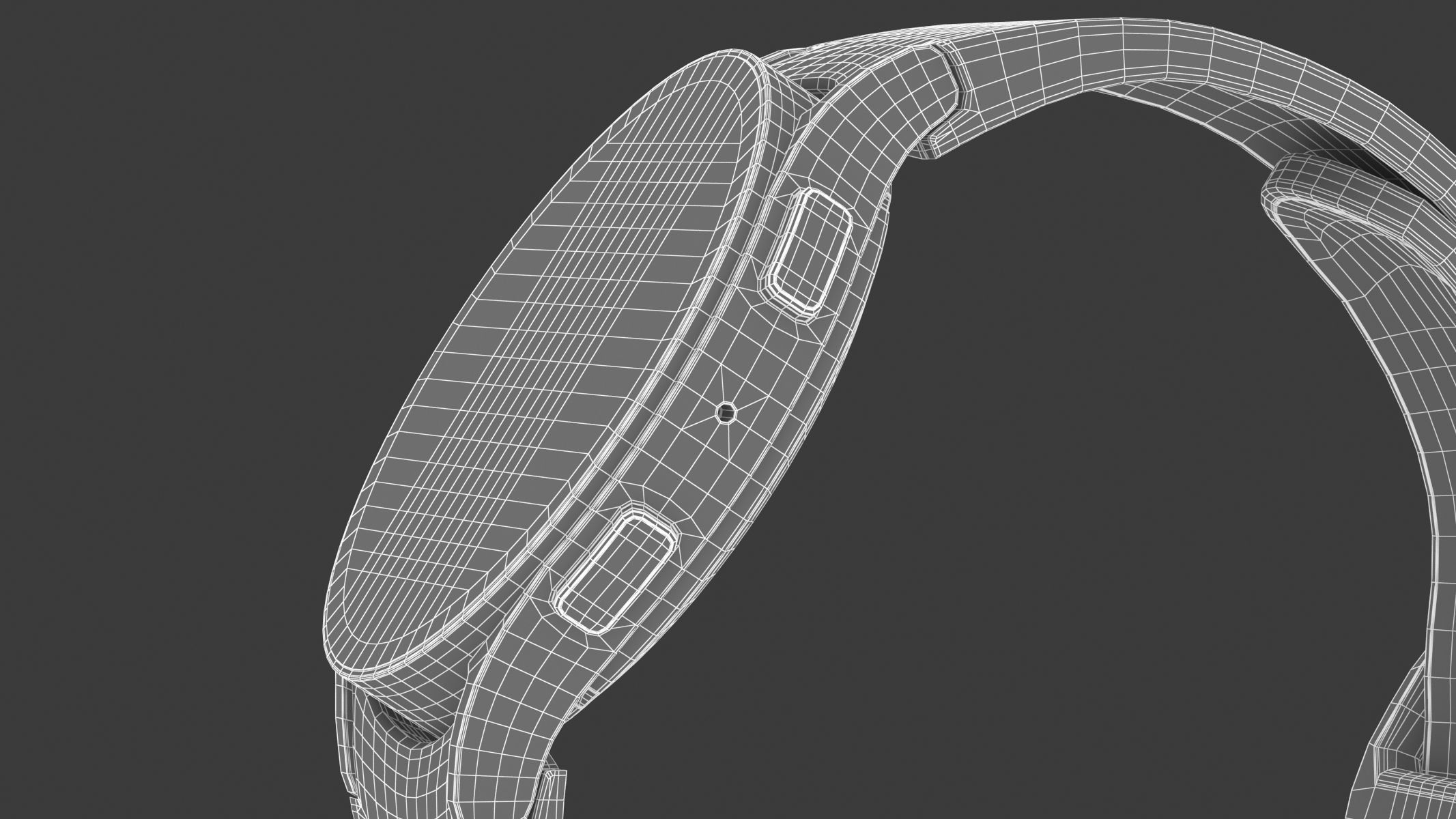 Samsung Galaxy Watch 6 Gray 3D model_16