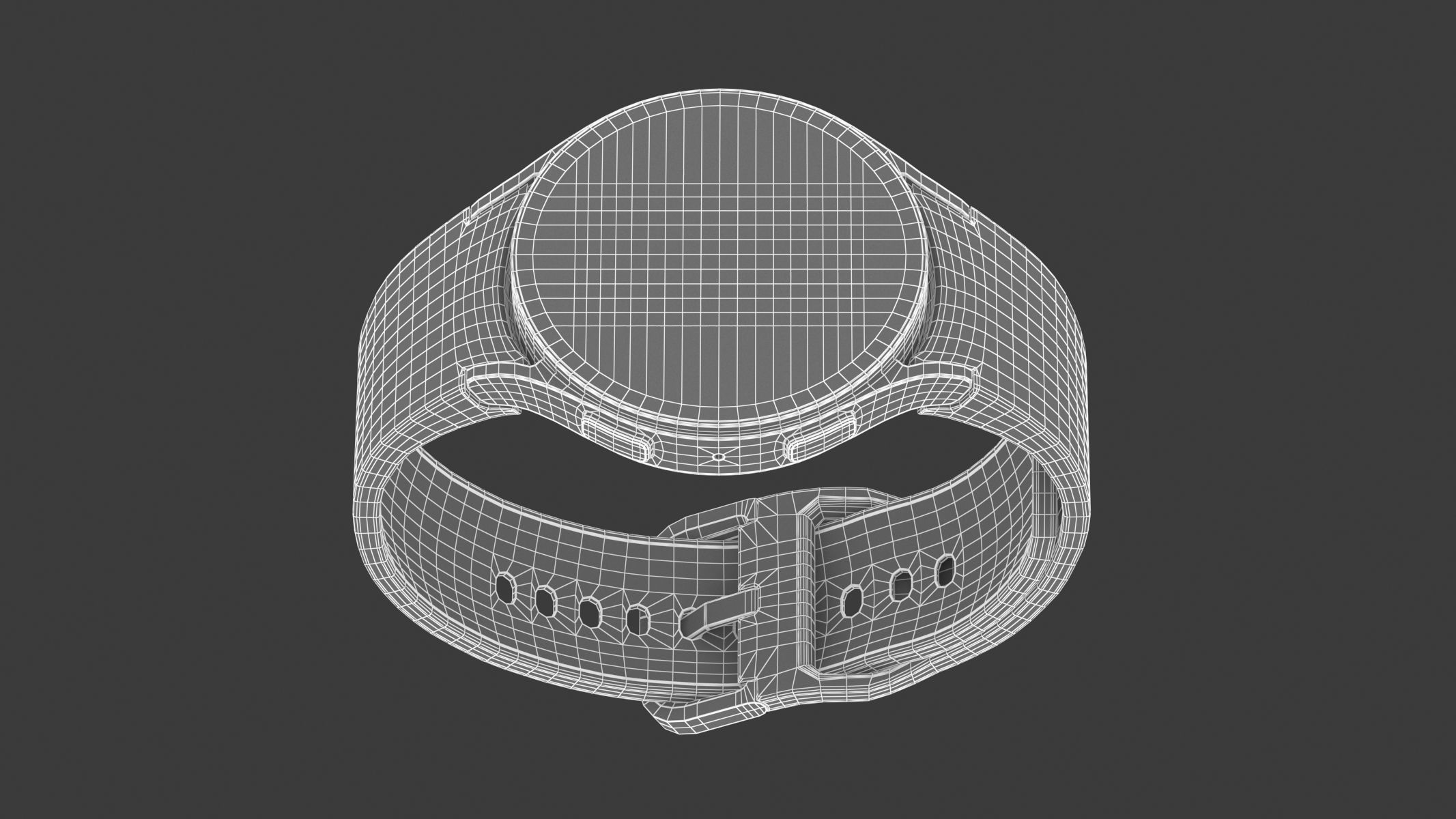 Samsung Galaxy Watch 6 Gray 3D model_17