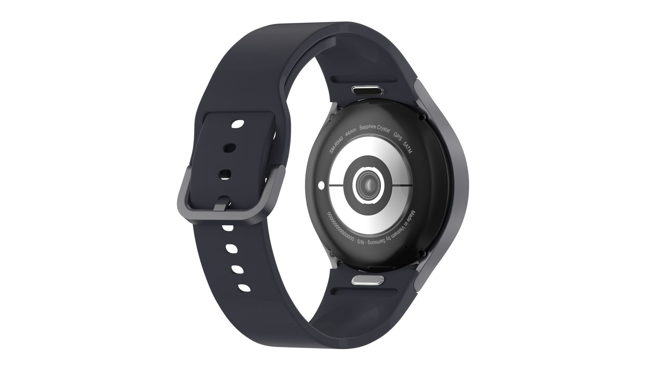 Samsung Galaxy Watch 6 Gray 3D model_5