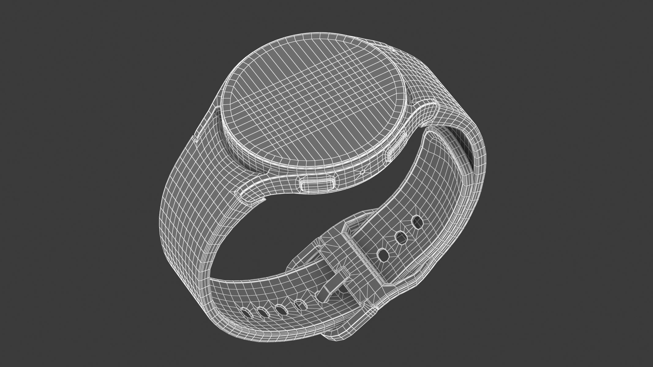 Samsung Galaxy Watch 6 Gray 3D model_19