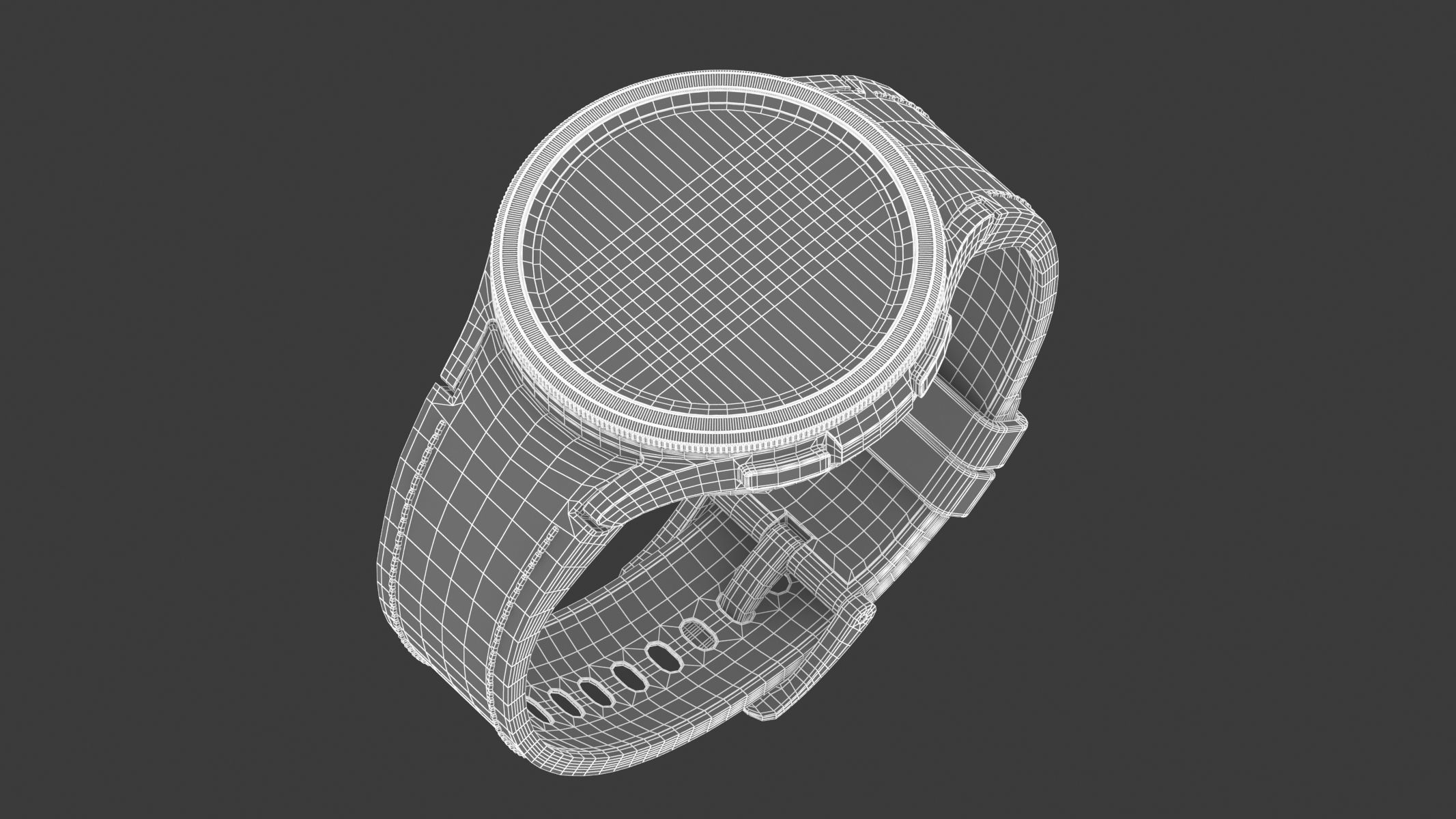 Samsung Galaxy Watch 6 Classic Silver 3D model_11