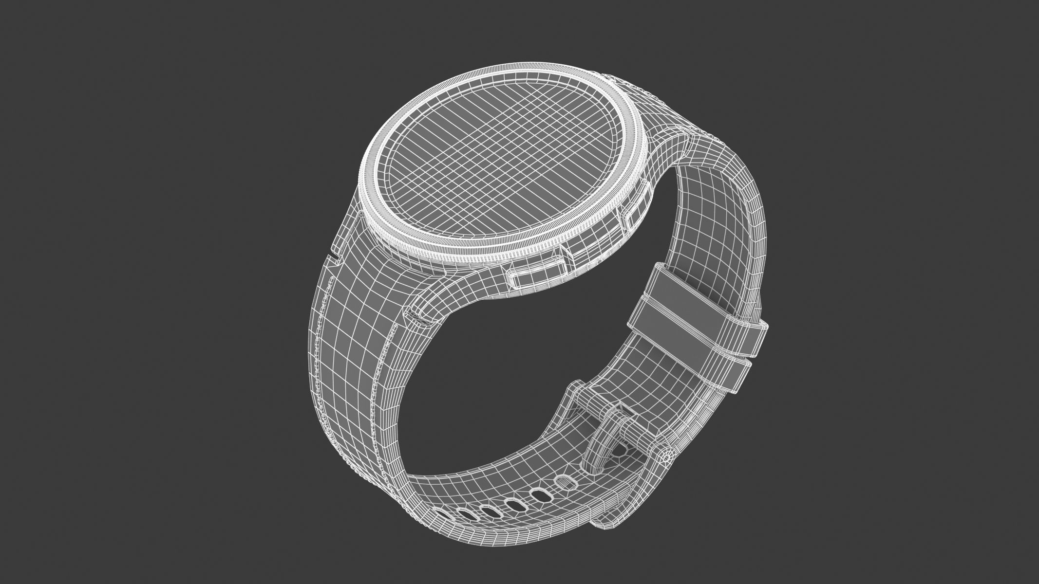 Samsung Galaxy Watch 6 Classic Silver 3D model_19