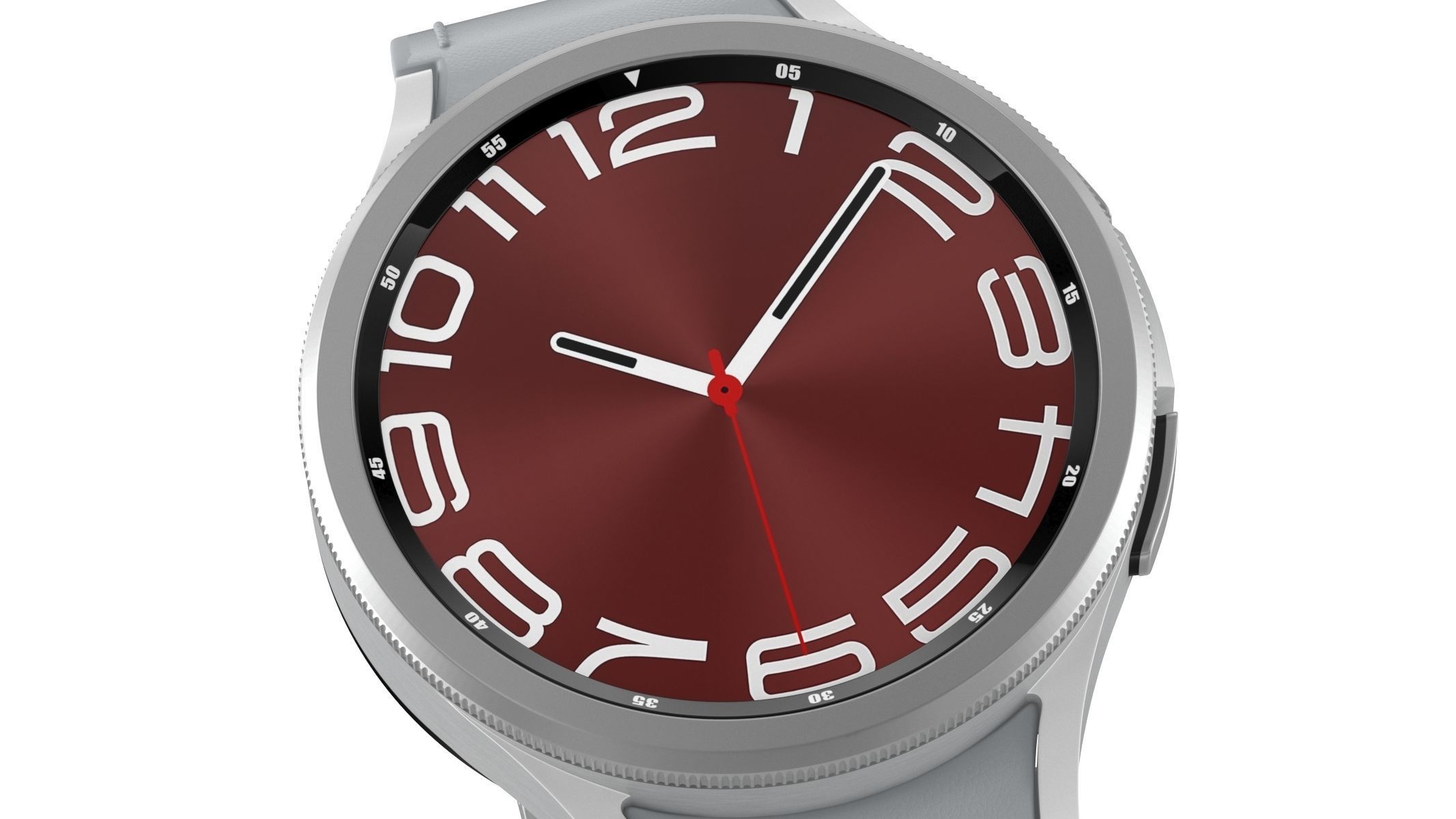 Samsung Galaxy Watch 6 Classic Silver 3D model_2