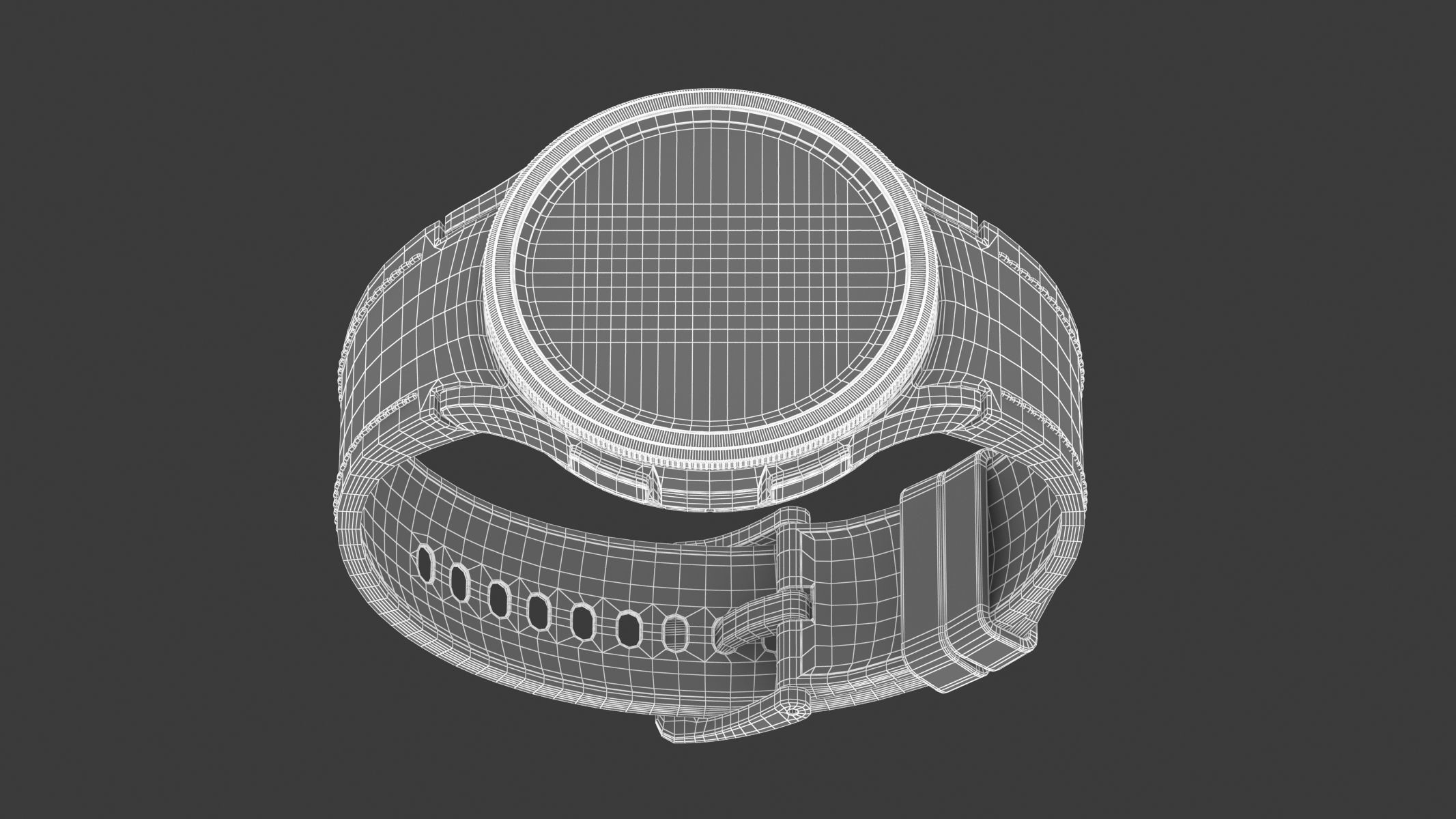 Samsung Galaxy Watch 6 Classic Silver 3D model_17