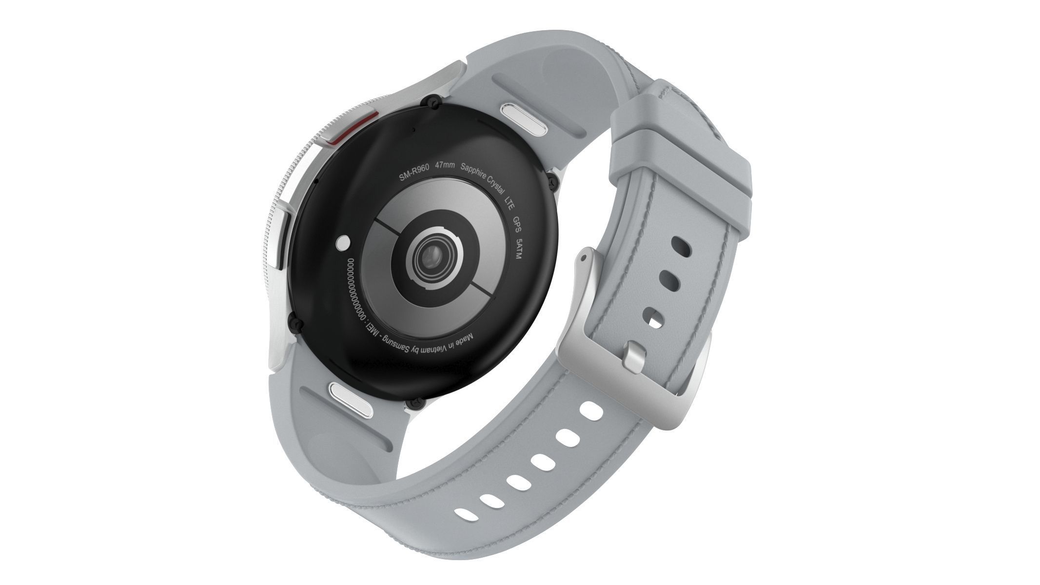 Samsung Galaxy Watch 6 Classic Silver 3D model_4