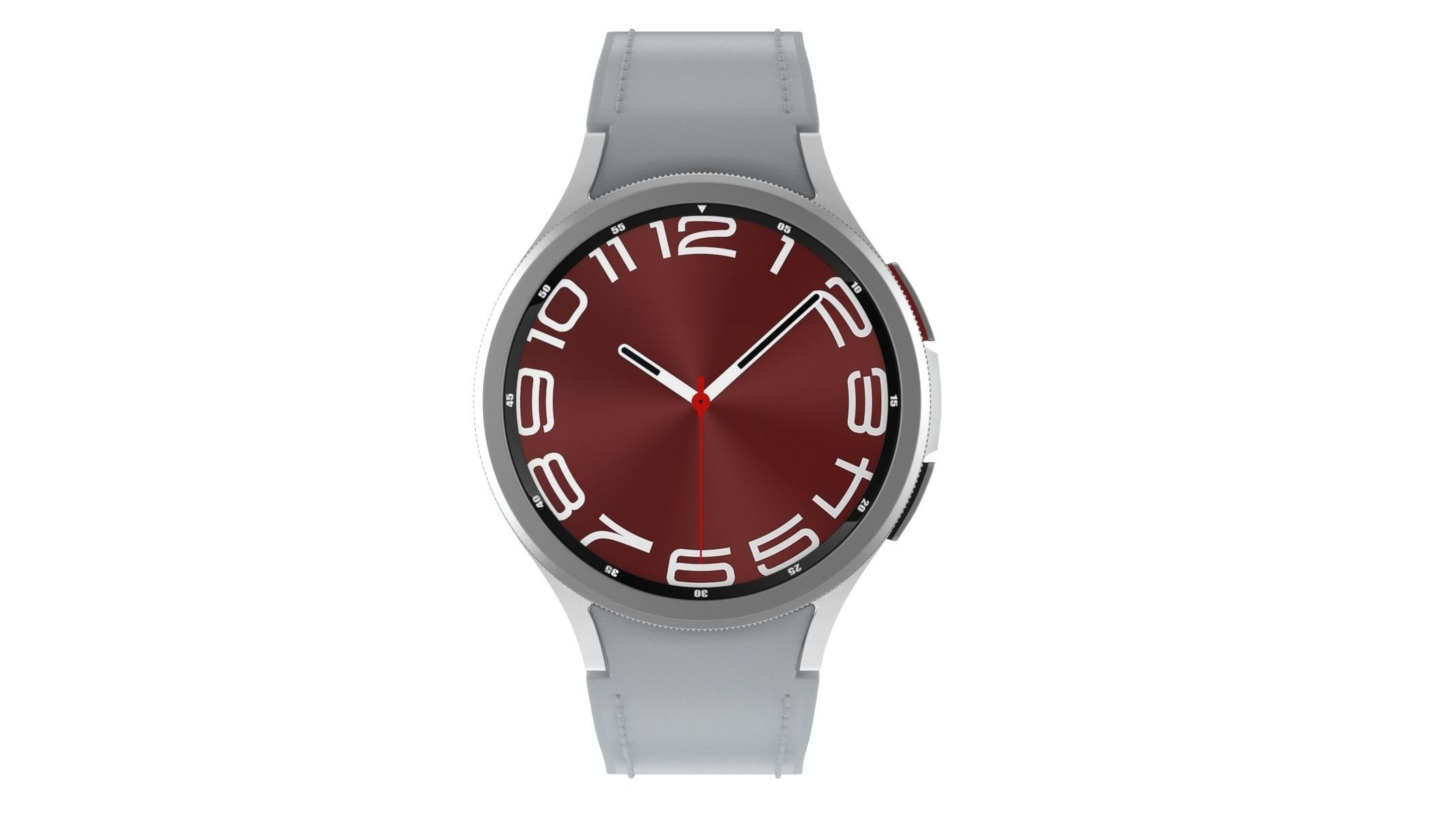 Samsung Galaxy Watch 6 Classic Silver 3D model_1