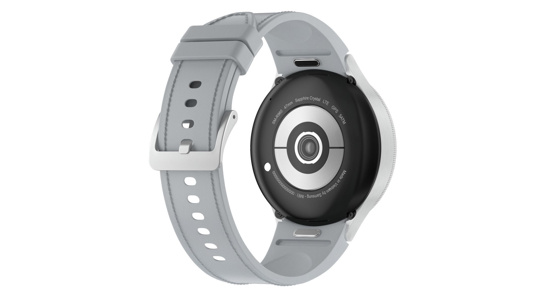 Samsung Galaxy Watch 6 Classic Silver 3D model_5