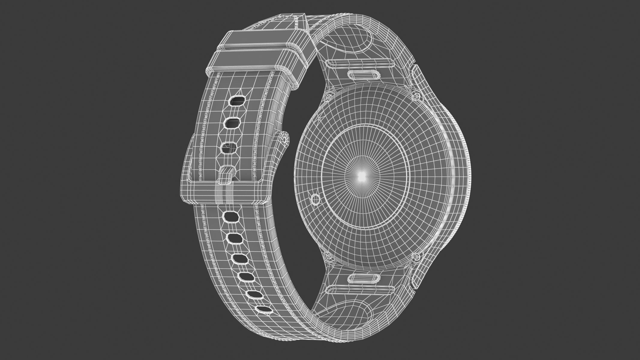 Samsung Galaxy Watch 6 Classic Silver 3D model_15