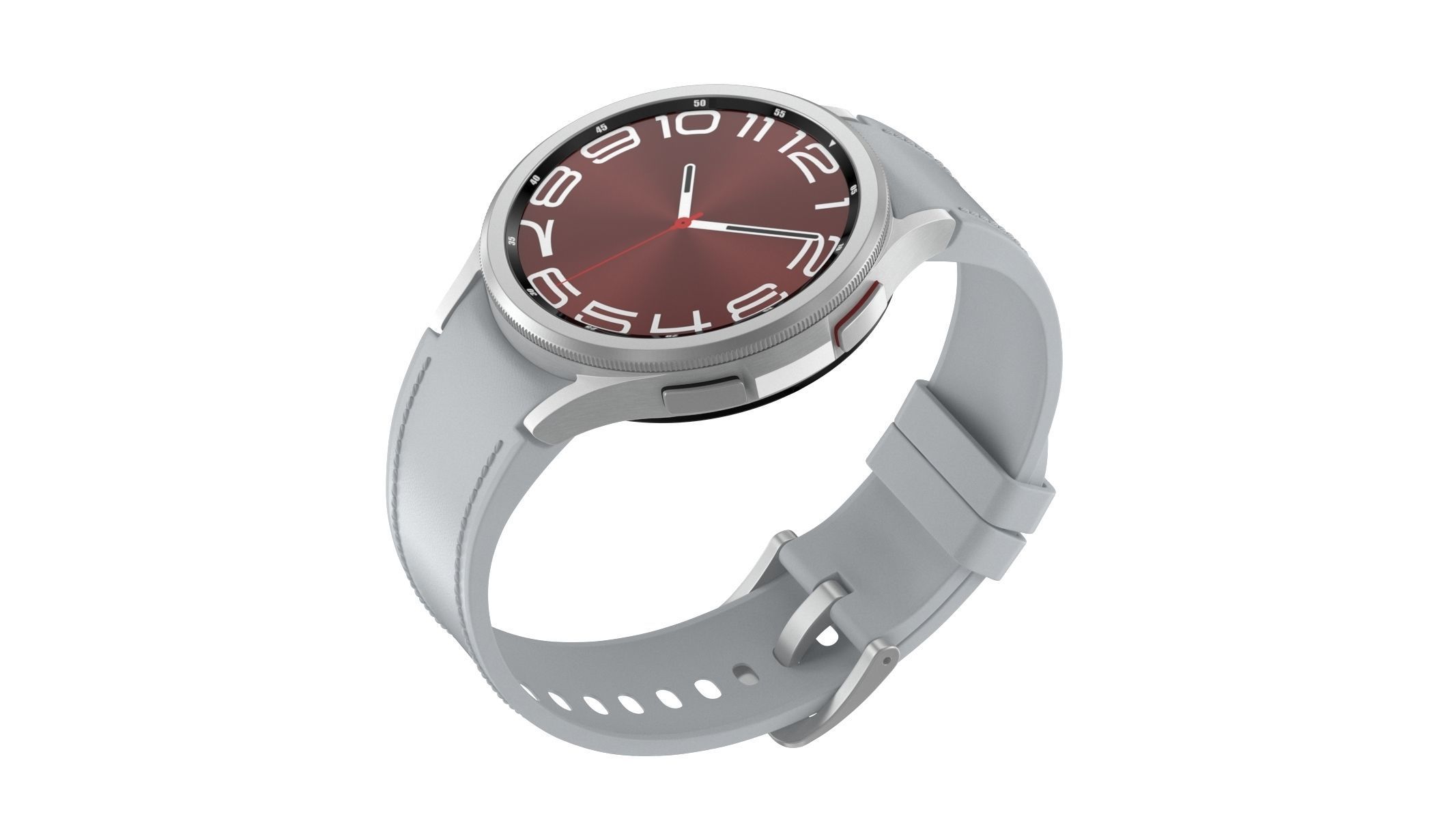 Samsung Galaxy Watch 6 Classic Silver 3D model_9