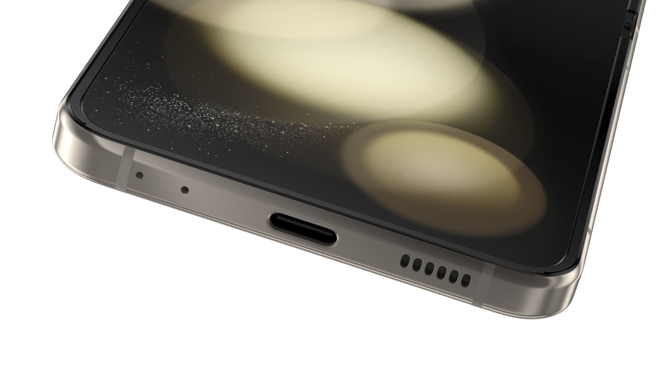 Samsung Galaxy Z Flip 5 Cream 3D model_5