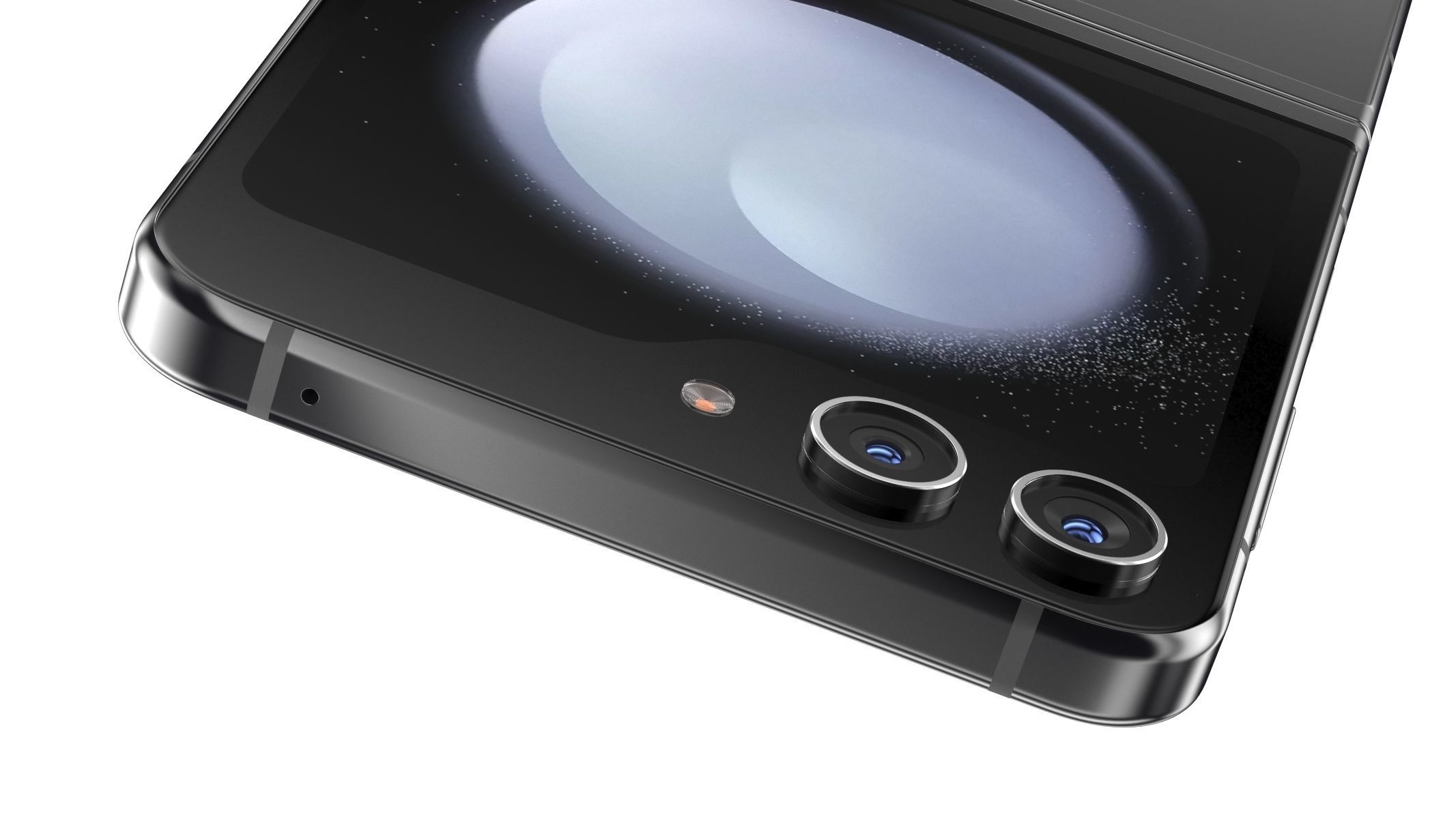 Samsung Galaxy Z Flip 5 Graphite 3D model_6