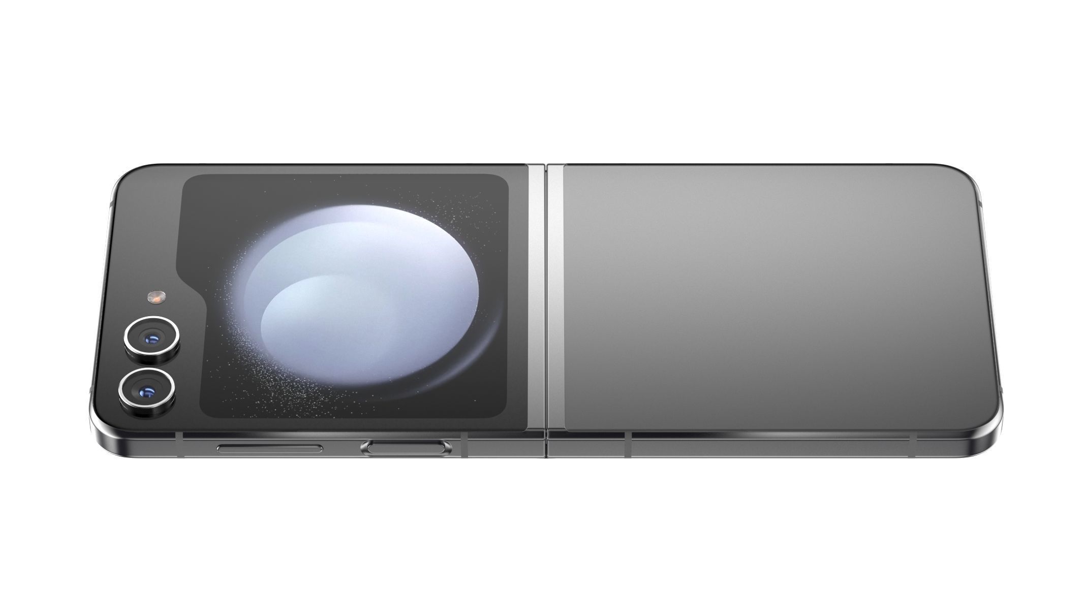 Samsung Galaxy Z Flip 5 Graphite 3D model_2