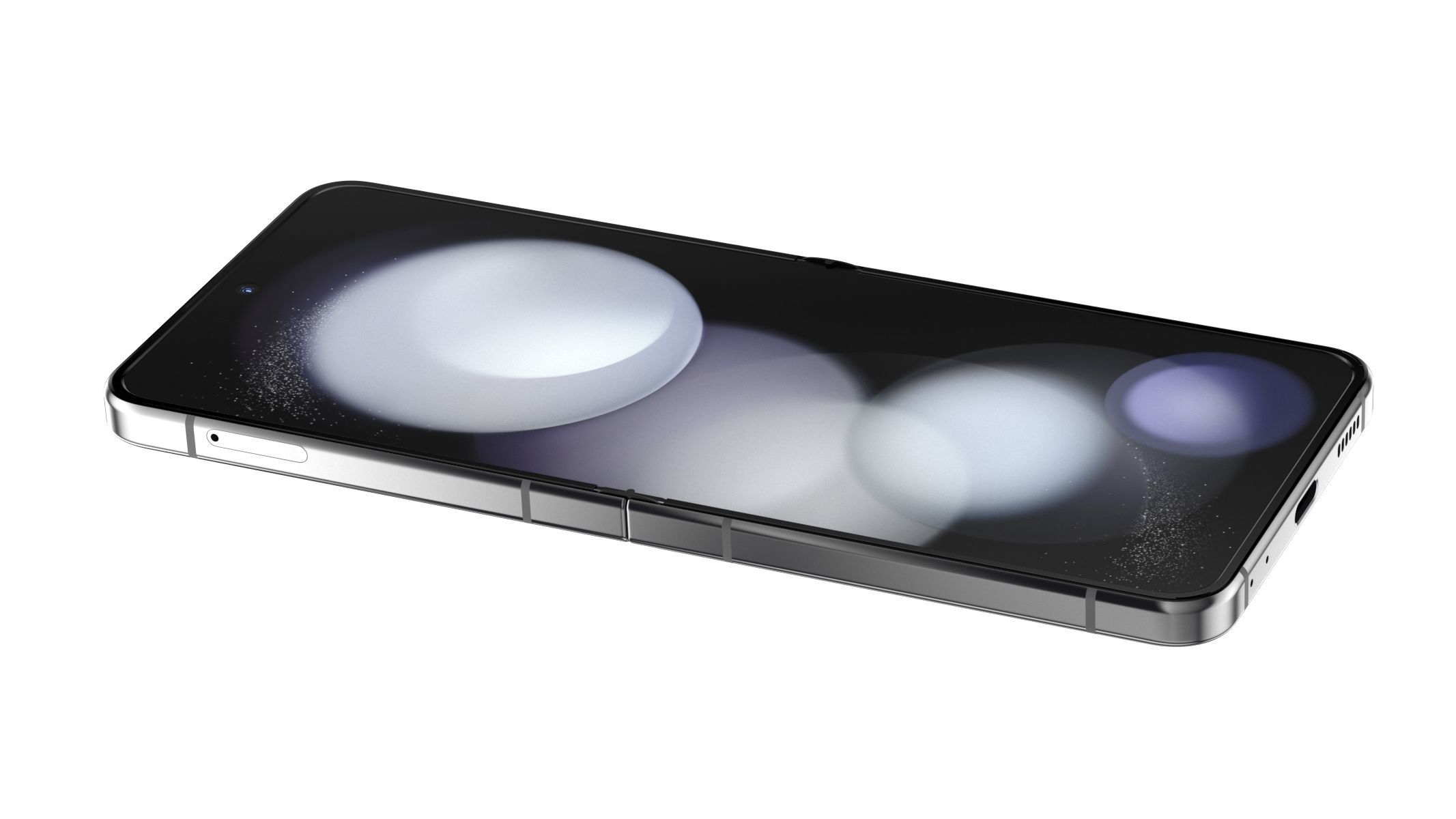 Samsung Galaxy Z Flip 5 Graphite 3D model_4