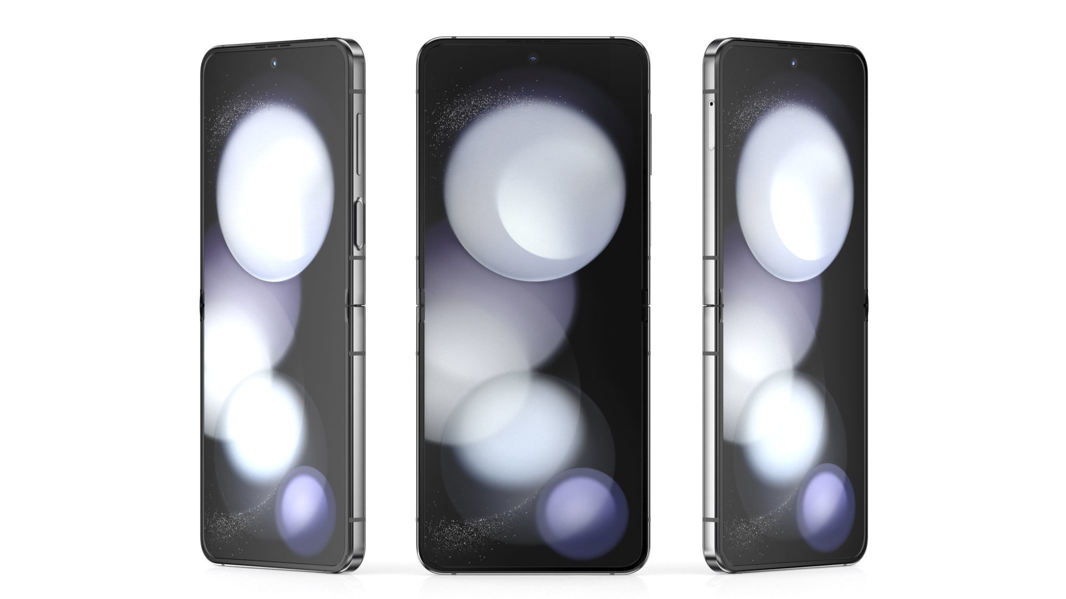 Samsung Galaxy Z Flip 5 Graphite 3D model_7