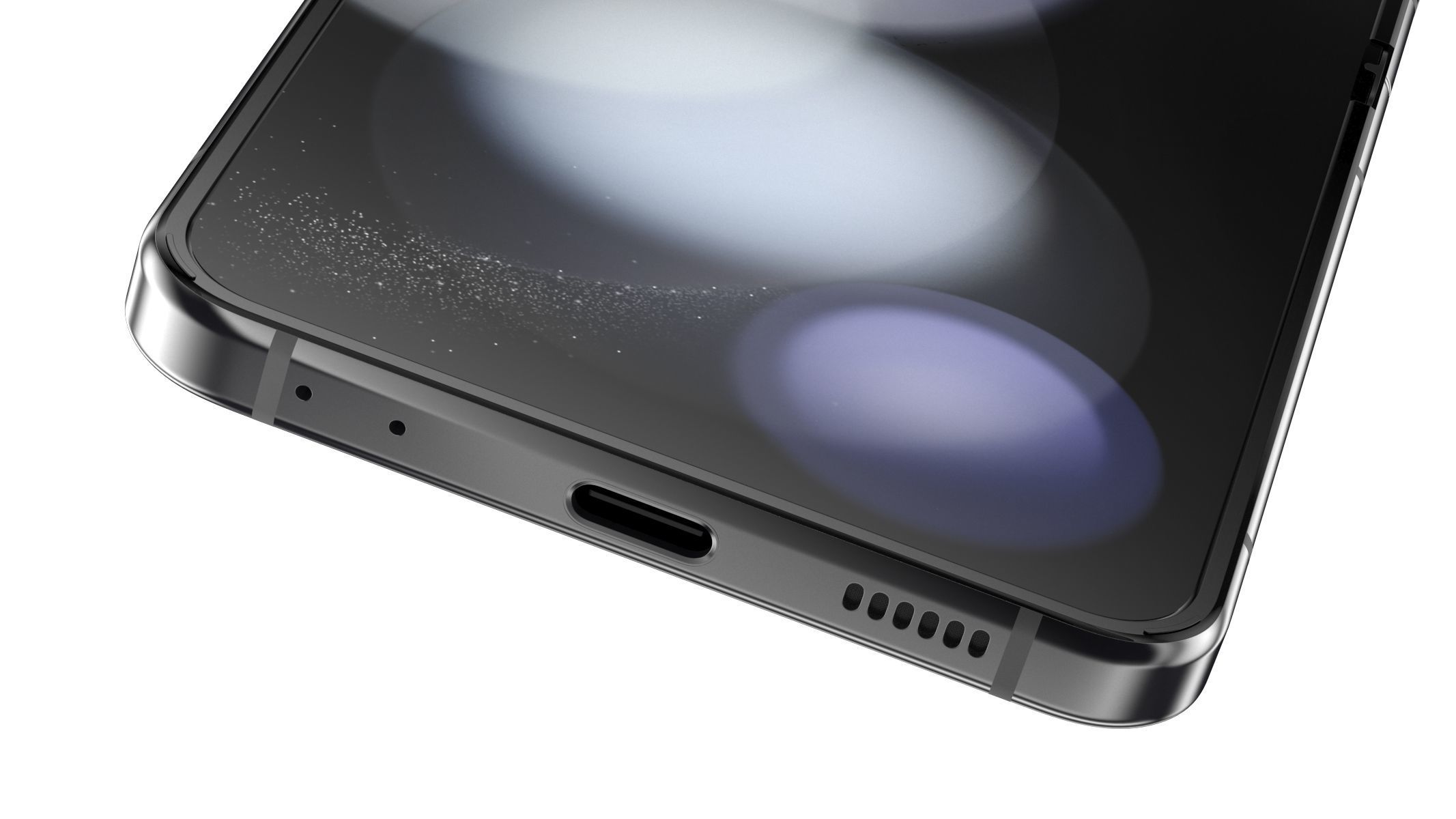 Samsung Galaxy Z Flip 5 Graphite 3D model_5