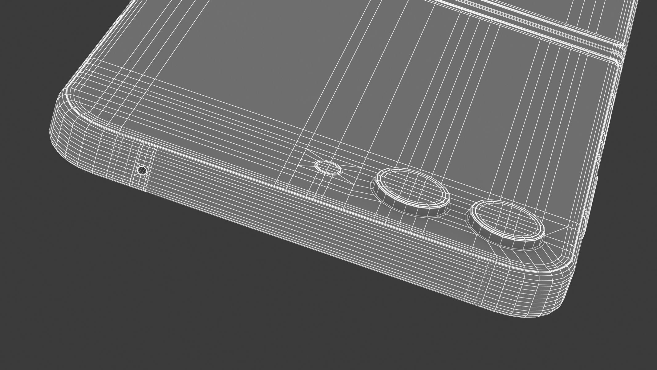 Samsung Galaxy Z Flip 5 Graphite 3D model_16