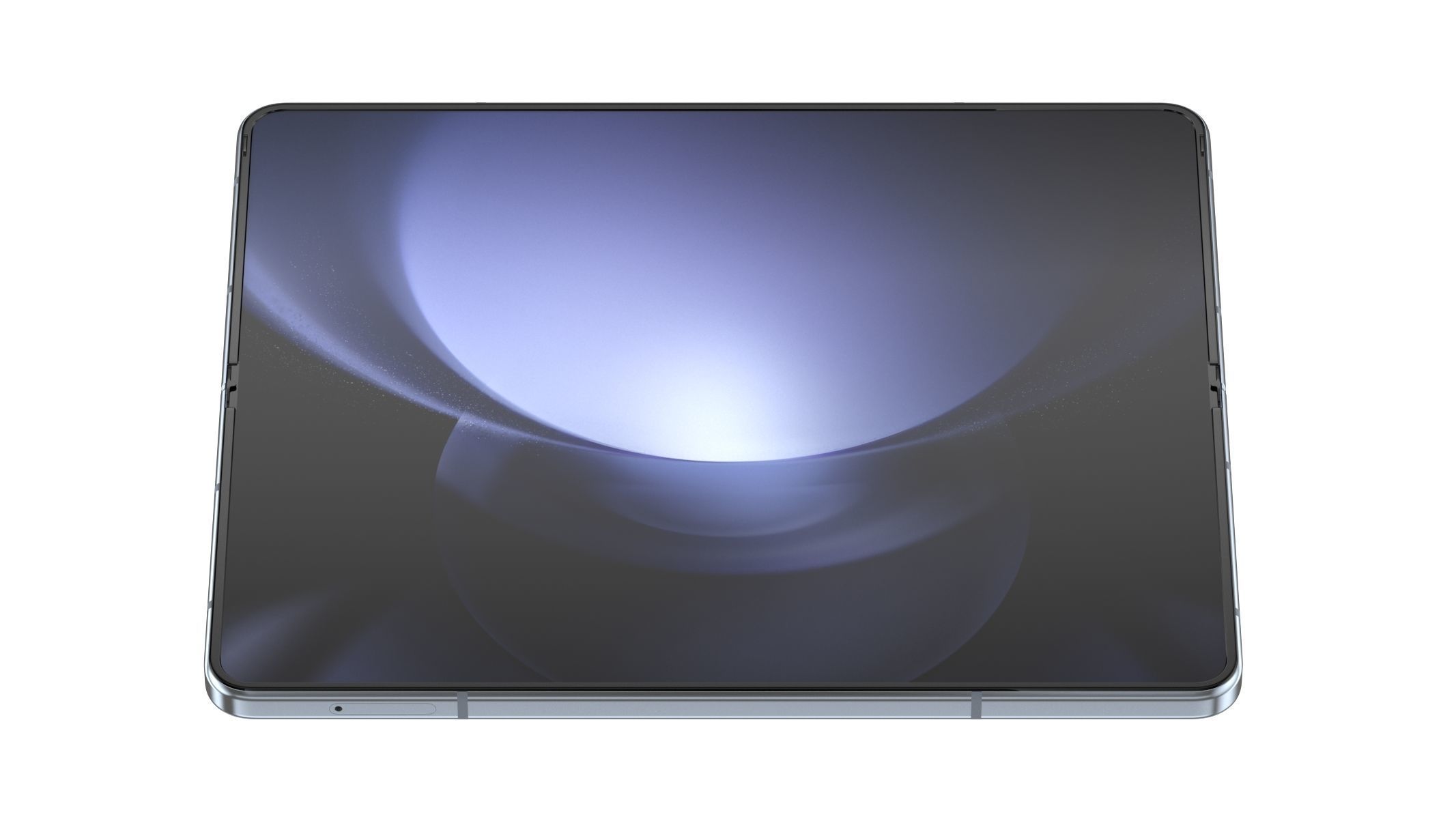 Samsung Galaxy Z Fold 5 Blue  3D model_3