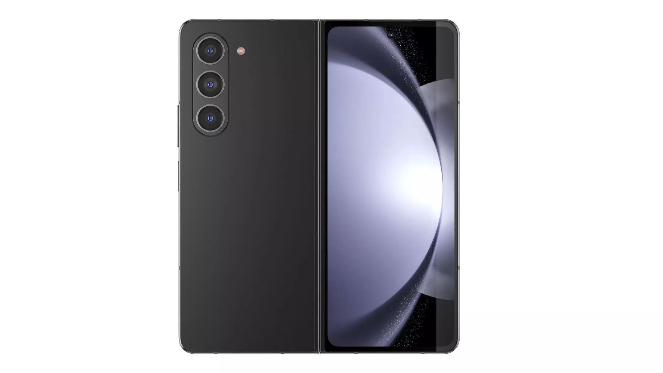 Samsung Galaxy Z Fold 5 Phantom Black 3D model_0
