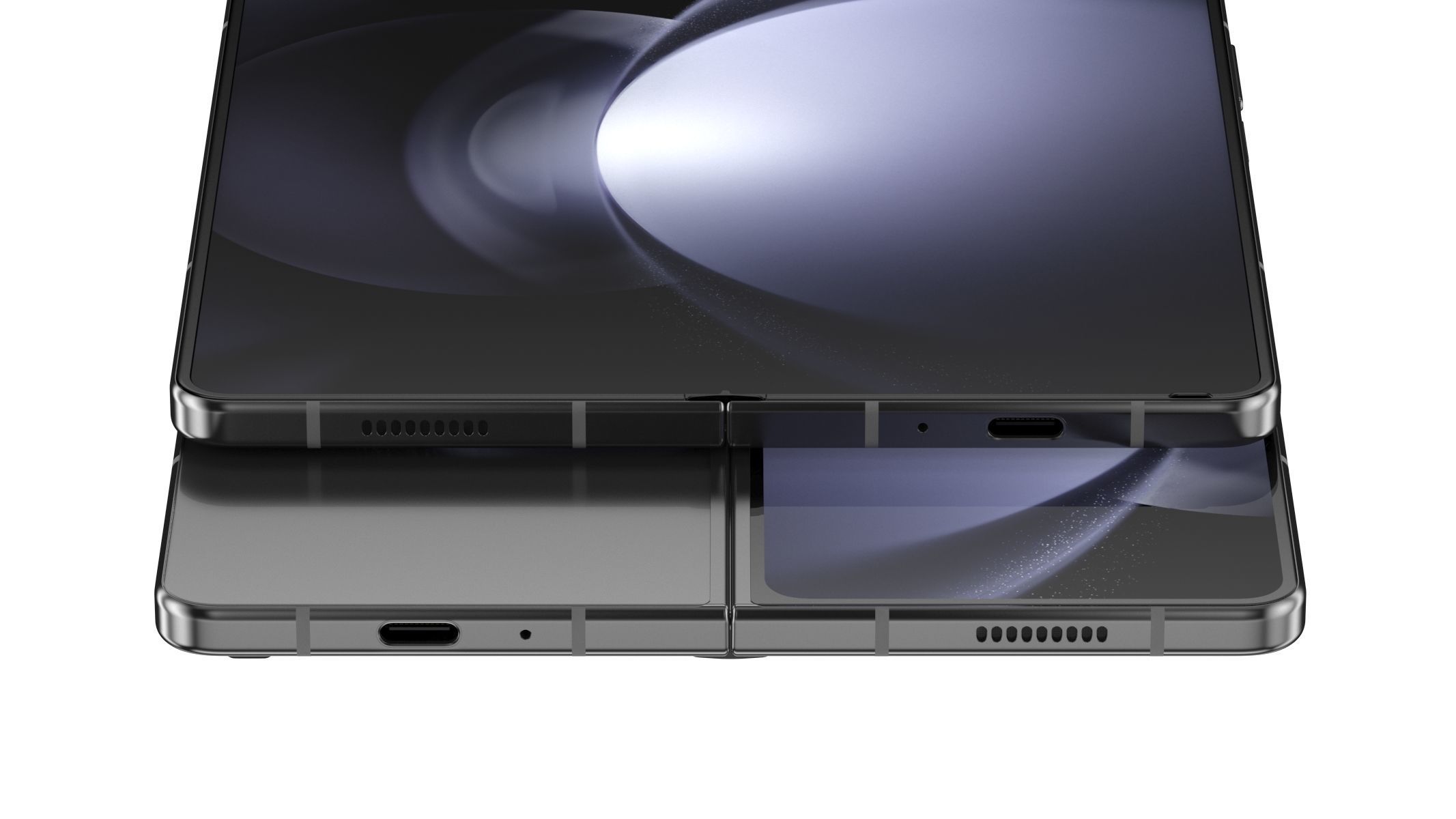 Samsung Galaxy Z Fold 5 Phantom Black 3D model_9