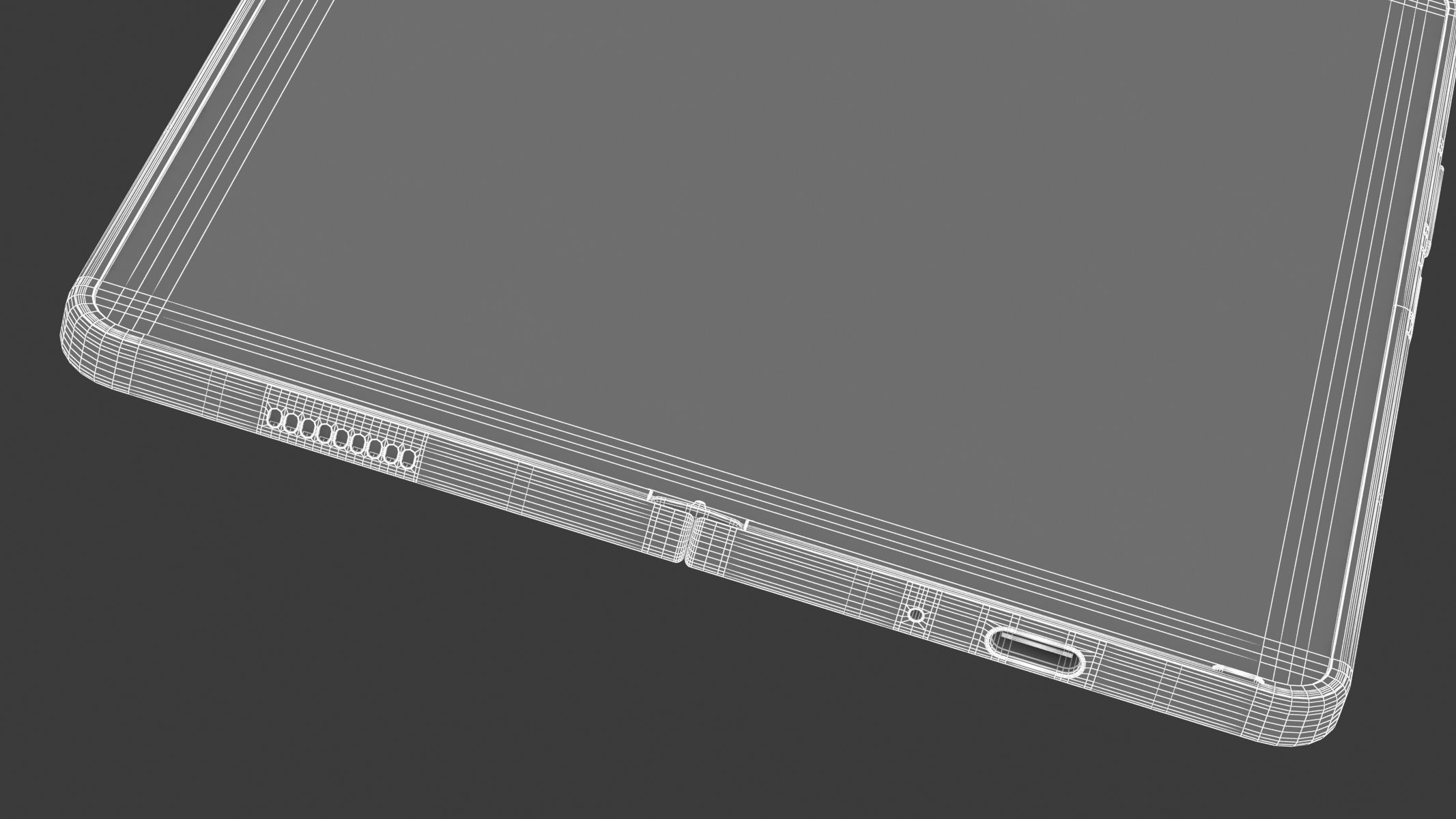 Samsung Galaxy Z Fold 5 Phantom Black 3D model_15